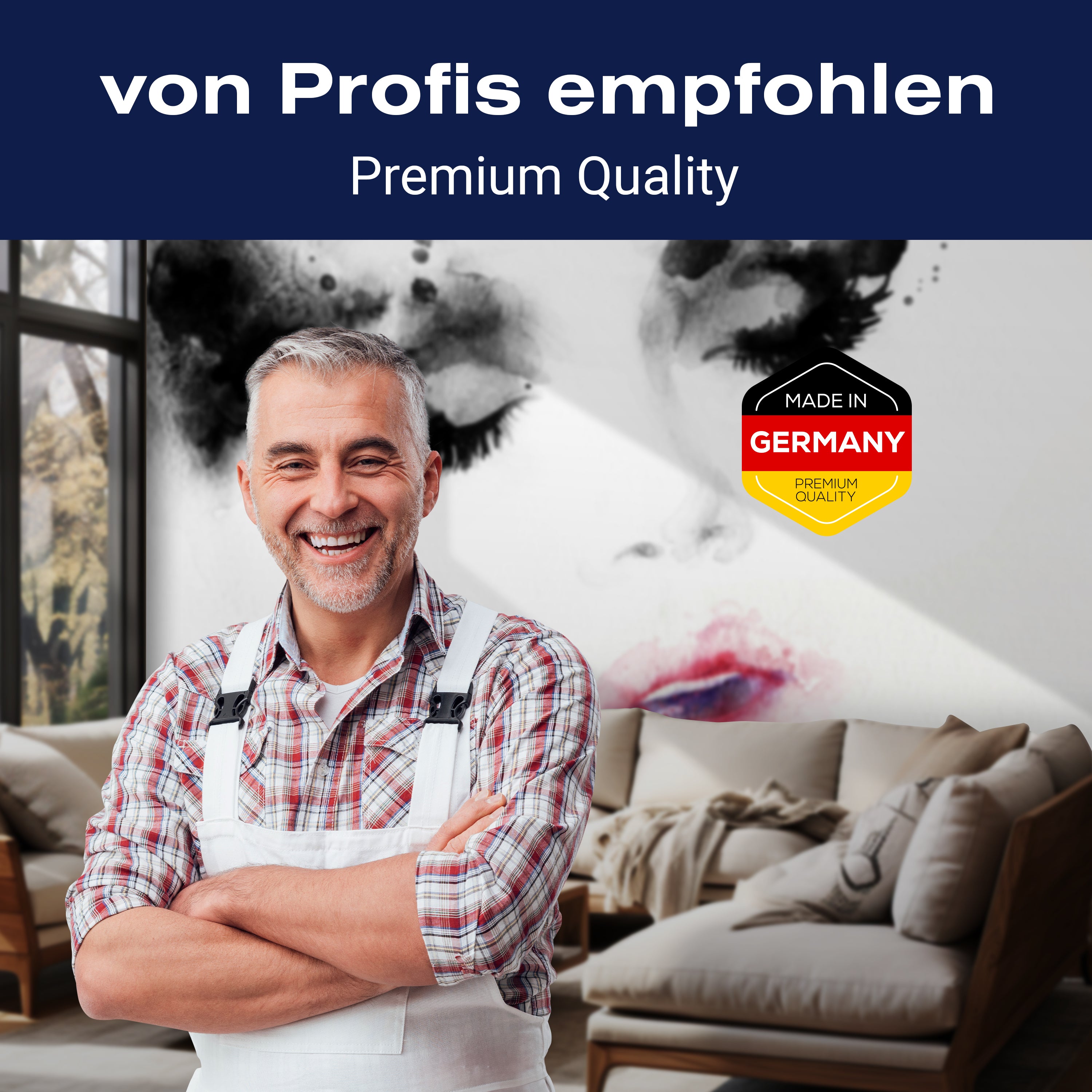 Fototapete Frau Gesicht Illustration M6504 - Bild 5 Fototapete Frau Gesicht Illustration M6504 - Bild 5