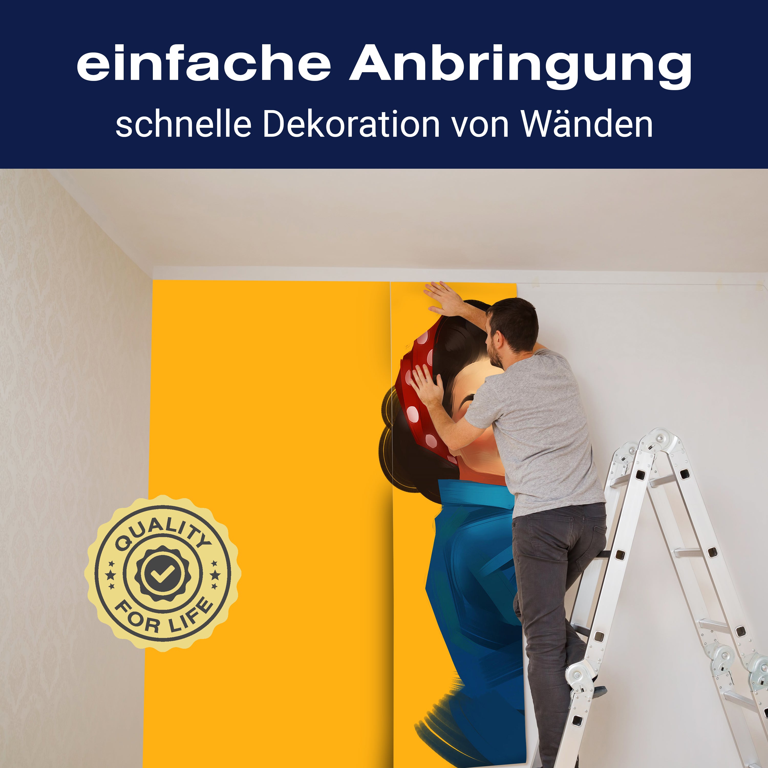 Fototapete Retro Pin Up Girl Illustration M6510 - Bild 3 Fototapete Retro Pin Up Girl Illustration M6510 - Bild 3