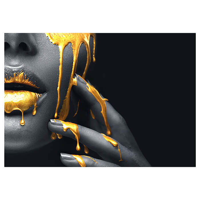 Fototapete Frau Gesicht Farbe M6516 - Bild 2 Fototapete Frau Gesicht Farbe M6516 - Bild 2