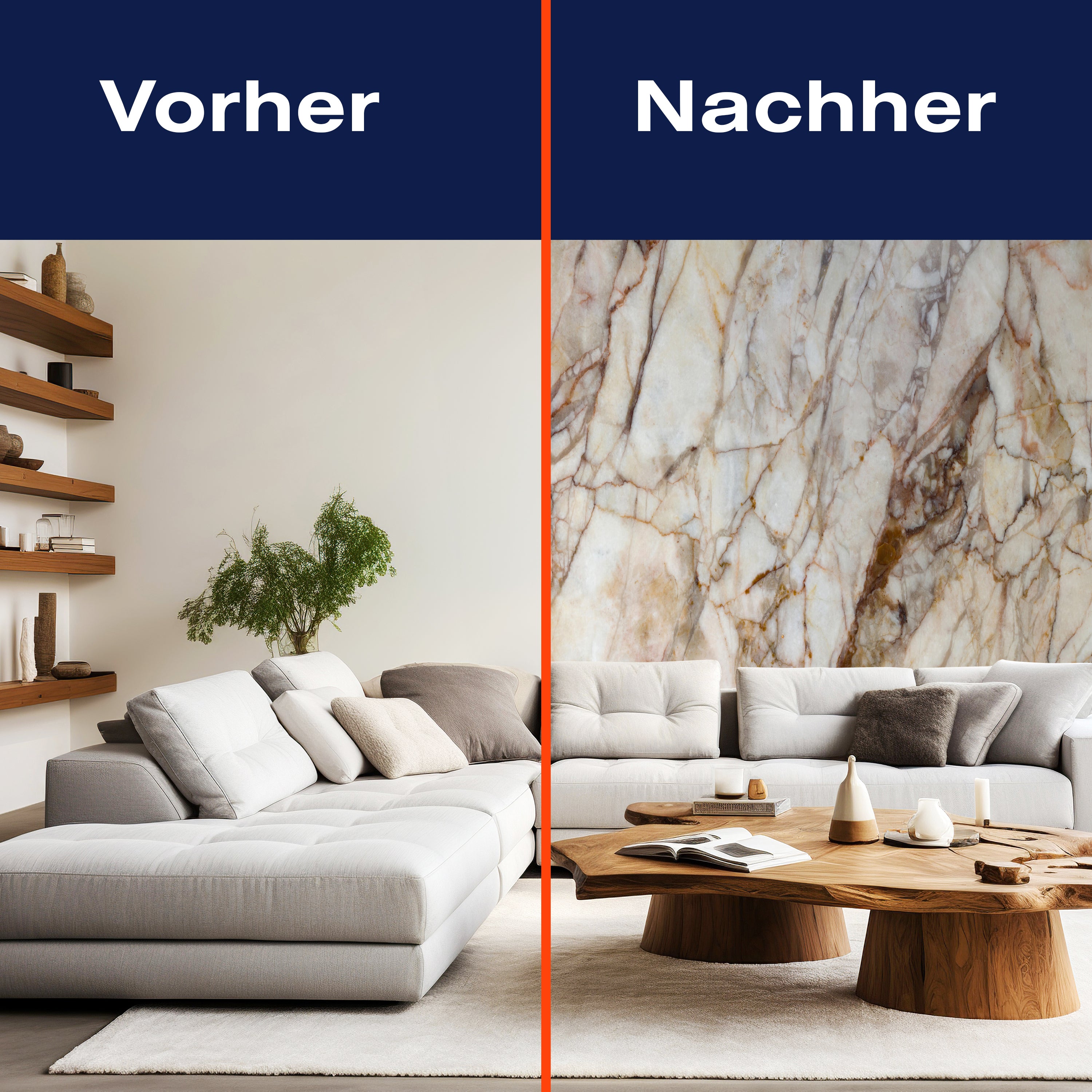 Fototapete Marmor braun grau weiß M6561 - Bild 9 Fototapete Marmor braun grau weiß M6561 - Bild 9