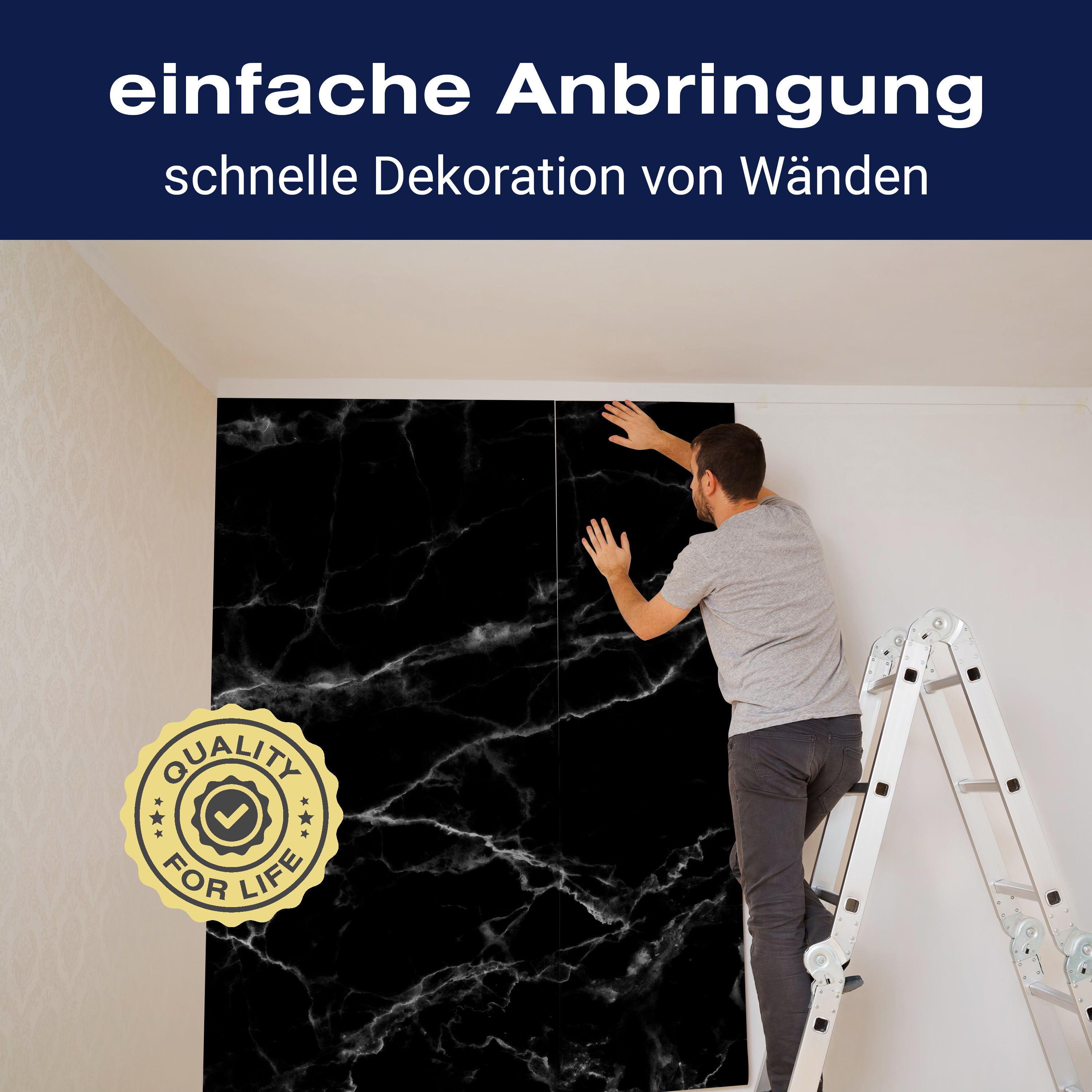 Fototapete Granit Stein schwarz M6571 - Bild 3 Fototapete Granit Stein schwarz M6571 - Bild 3