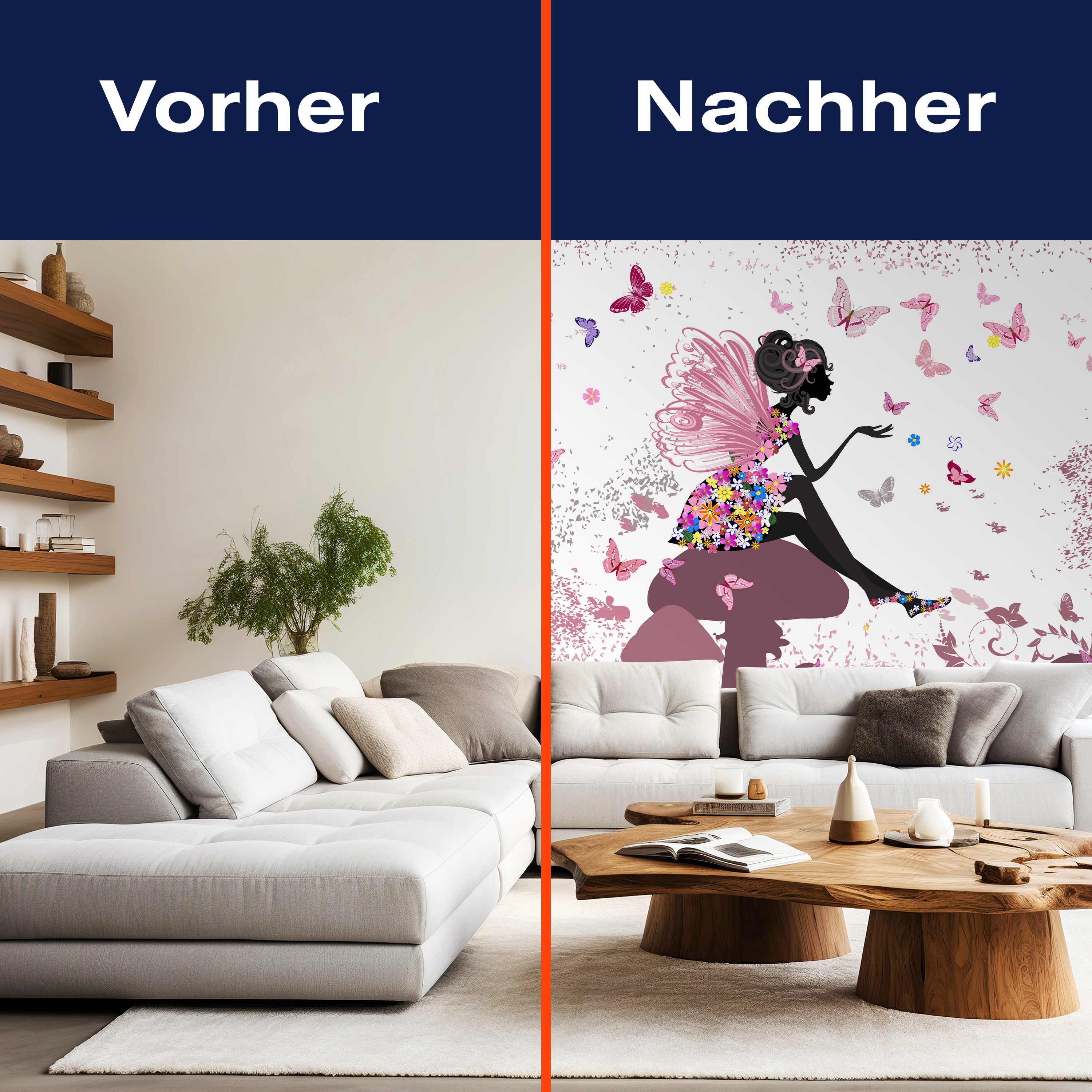 Fototapete Elfe Schmetterlinge Pilze M6594 - Bild 9 Fototapete Elfe Schmetterlinge Pilze M6594 - Bild 9