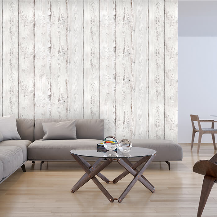 Fototapete Holz weiß grau M6604 - Bild 1 Fototapete Holz weiß grau M6604 - Bild 1