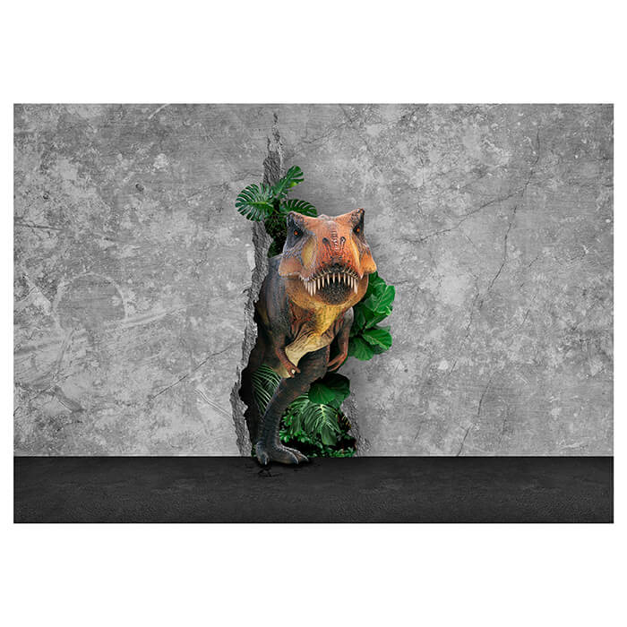 Fototapete 3D Optik T-Rex Wanddurchbruch M6622 - Bild 2 Fototapete 3D Optik T-Rex Wanddurchbruch M6622 - Bild 2