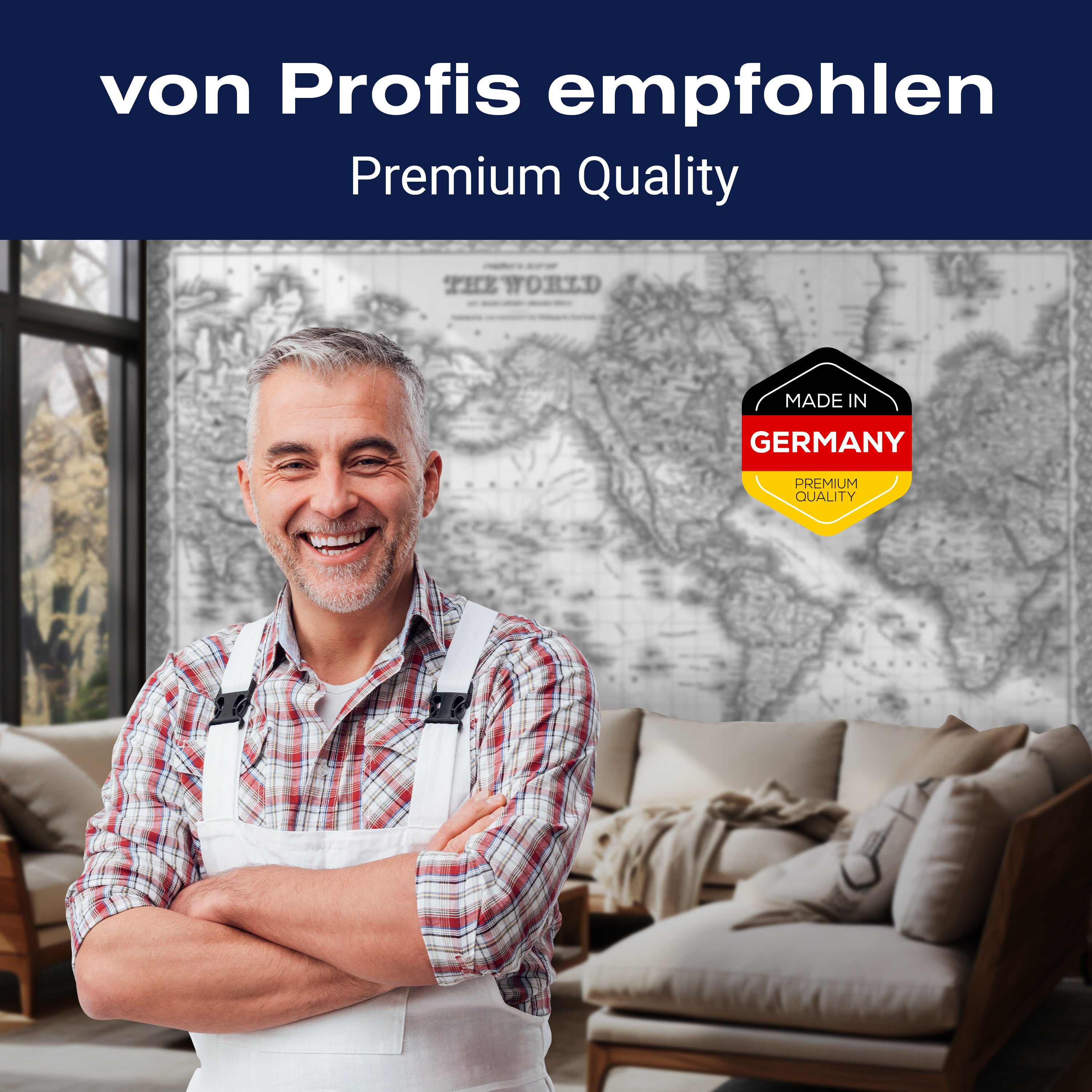 Fototapete historische Weltkarte Vintage schwarz we M6647 - Bild 5 Fototapete historische Weltkarte Vintage schwarz we M6647 - Bild 5