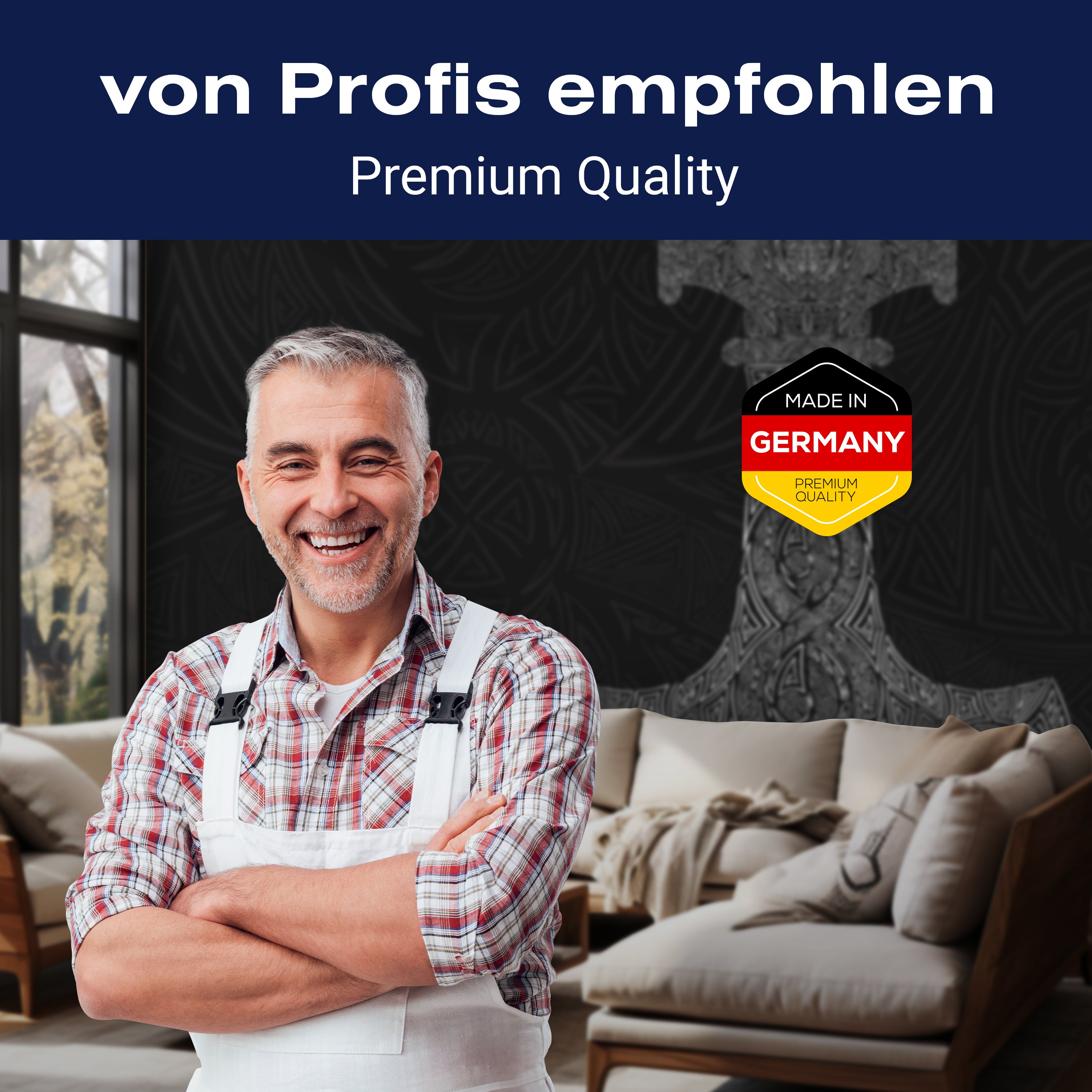 Fototapete Wikinger Rune dunkelgrau M6683 - Bild 5 Fototapete Wikinger Rune dunkelgrau M6683 - Bild 5