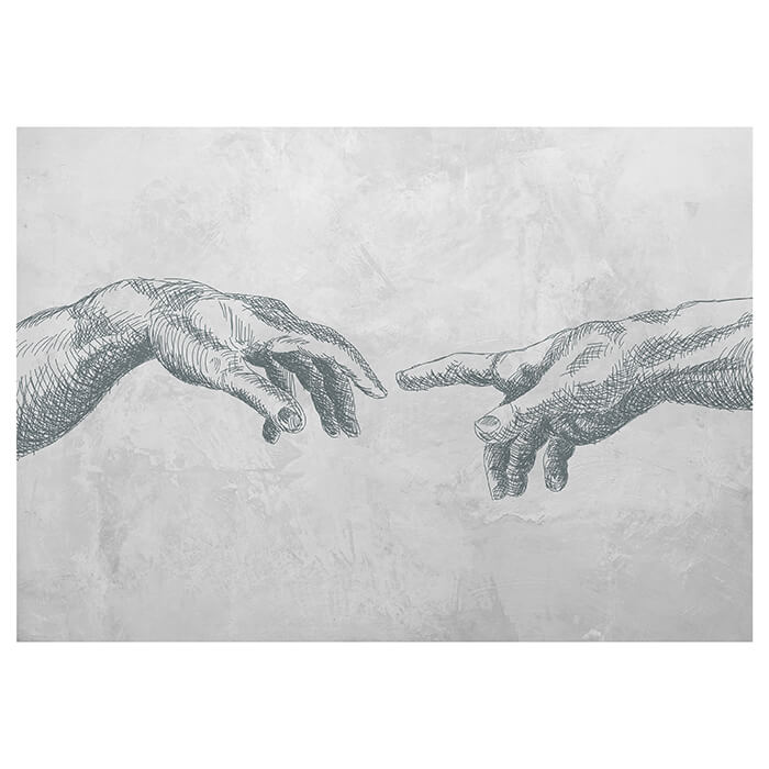 Fototapete Hände Stein grau M6685 - Bild 2 Fototapete Hände Stein grau M6685 - Bild 2