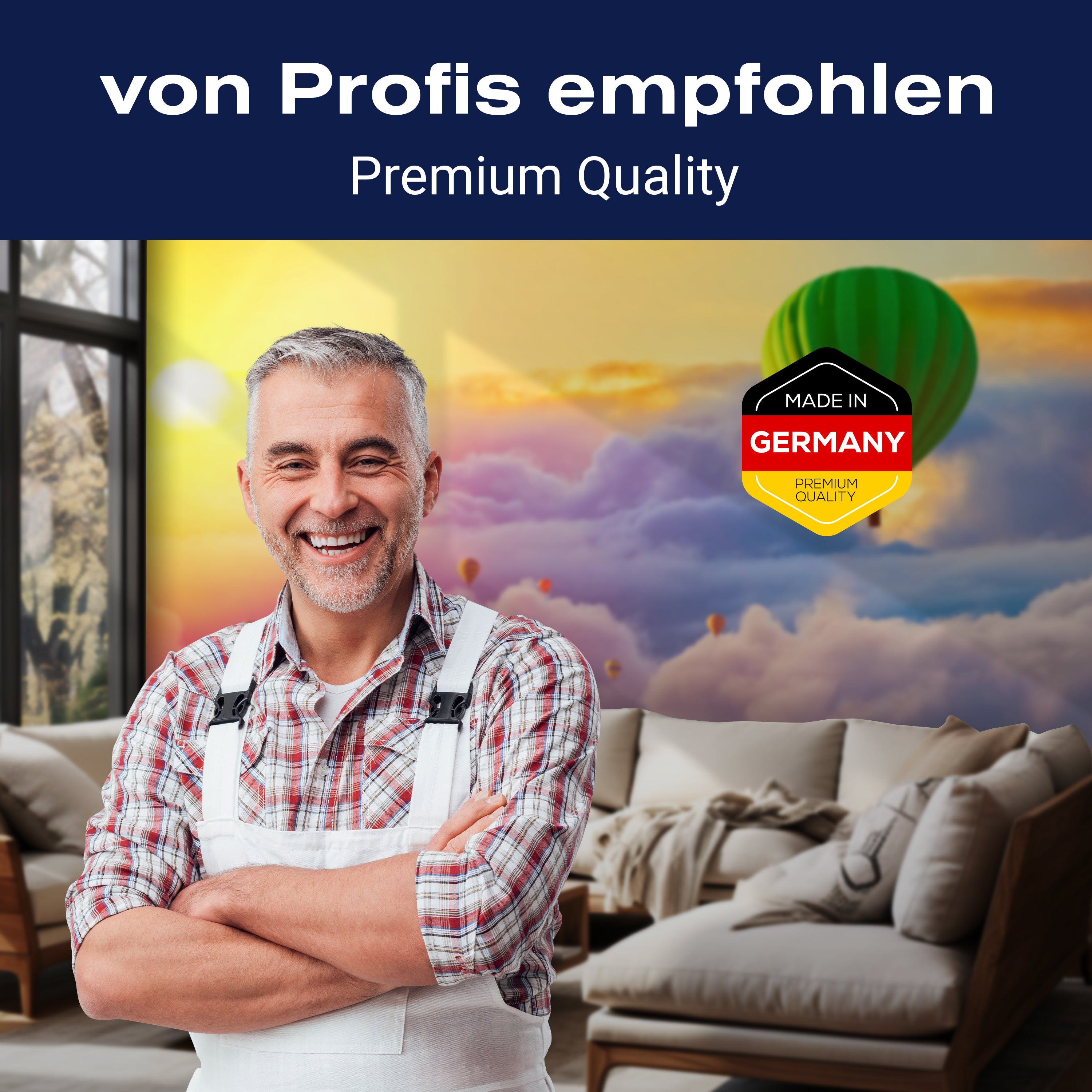 Fototapete Heißluftballon Sonne Himmel M6713 - Bild 5 Fototapete Heißluftballon Sonne Himmel M6713 - Bild 5