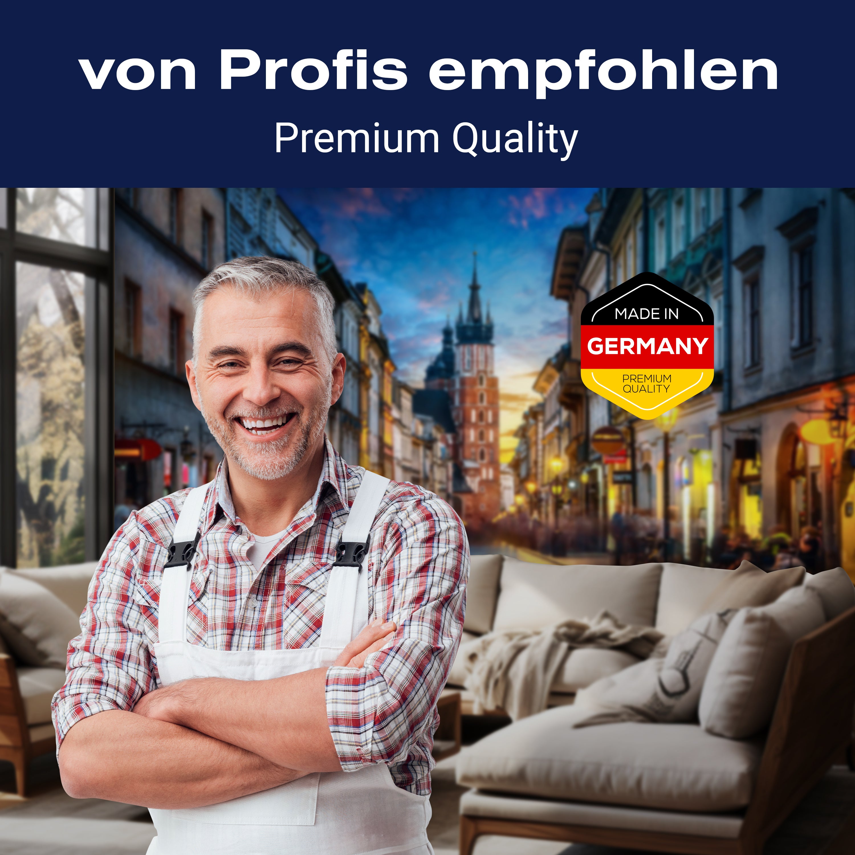 Fototapete Stadt Straße Kirche M6715 - Bild 5 Fototapete Stadt Straße Kirche M6715 - Bild 5