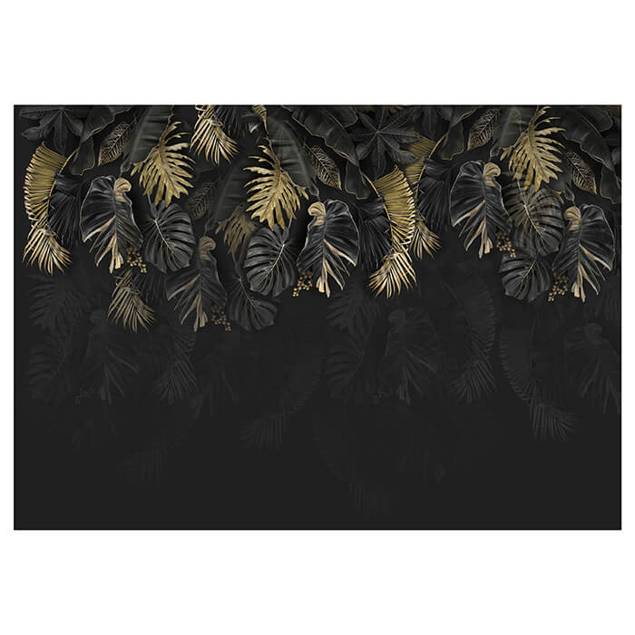 Fototapete Blätter Vintage grau M6720 - Bild 2 Fototapete Blätter Vintage grau M6720 - Bild 2