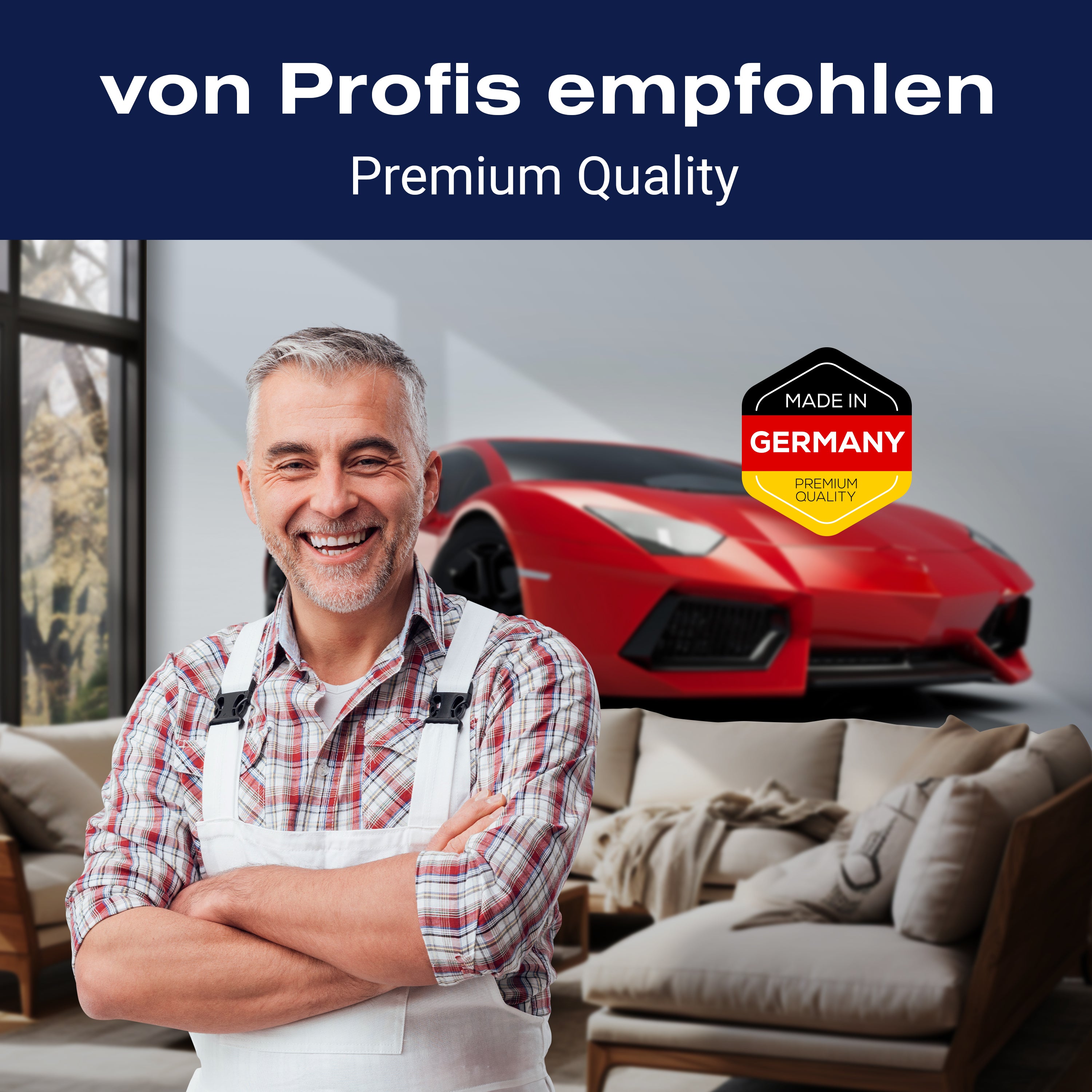 Fototapete roter Sportwagen Auto M6734 - Bild 5 Fototapete roter Sportwagen Auto M6734 - Bild 5