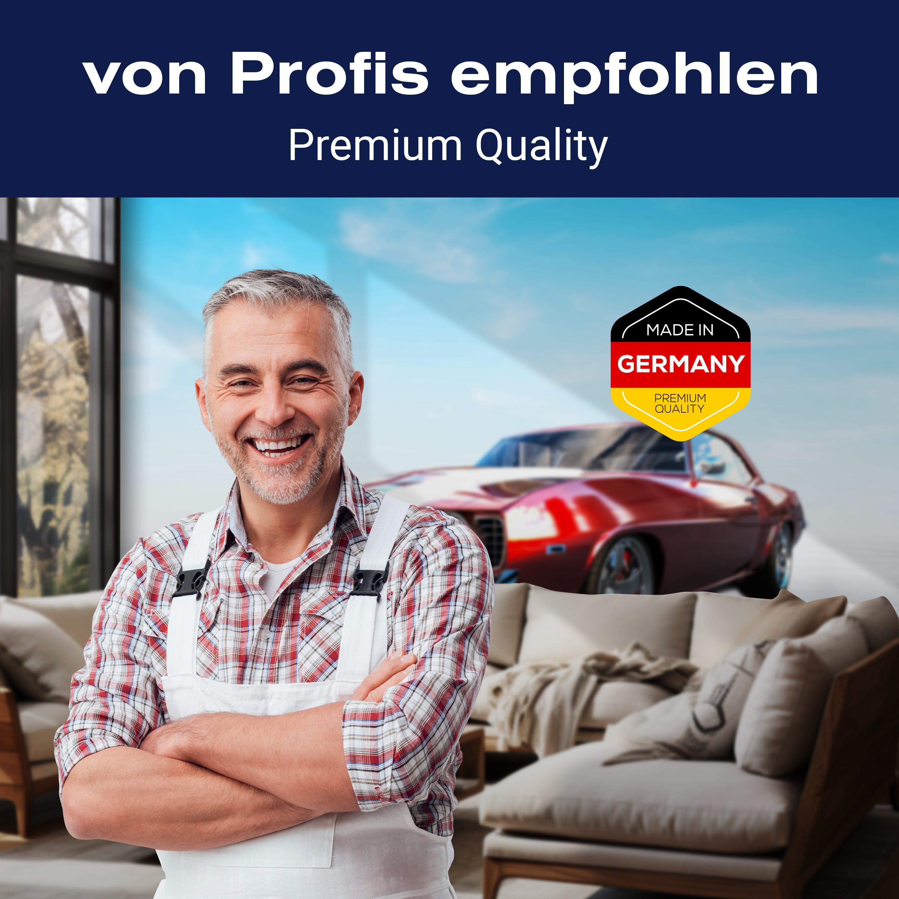 Fototapete Auto rot Himmel M6736 - Bild 5 Fototapete Auto rot Himmel M6736 - Bild 5