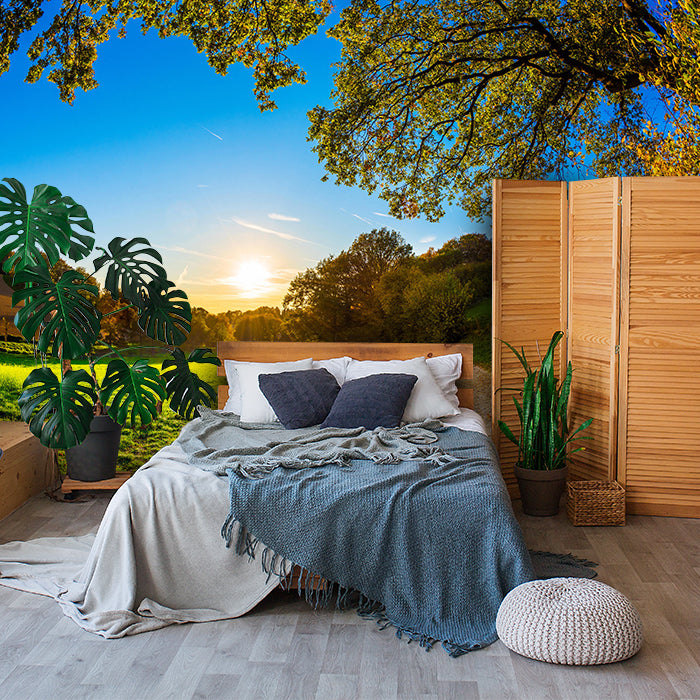 Fototapete Weg Feld Wiese M6747 - Bild 1 Fototapete Weg Feld Wiese M6747 - Bild 1