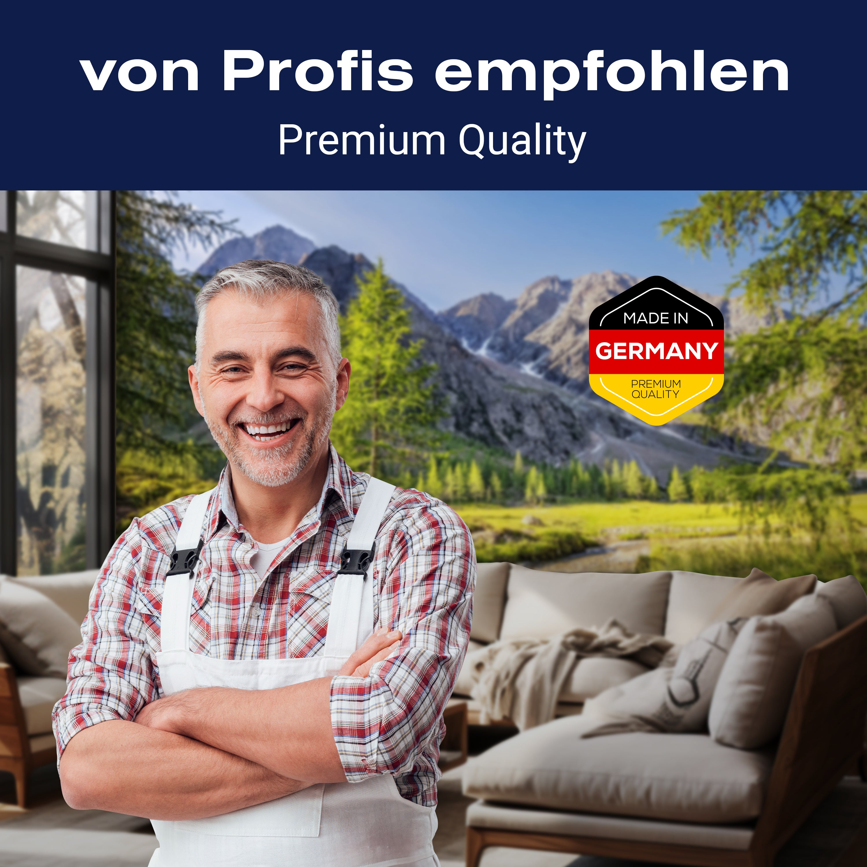 Fototapete Berge Bach Bäume Wald M6753 - Bild 5 Fototapete Berge Bach Bäume Wald M6753 - Bild 5