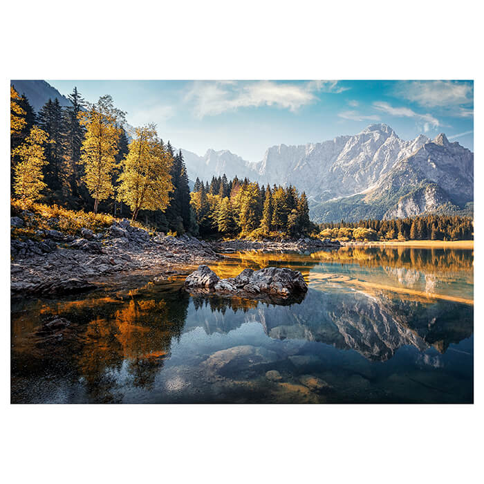 Fototapete See Wald Berge M6754 - Bild 2 Fototapete See Wald Berge M6754 - Bild 2