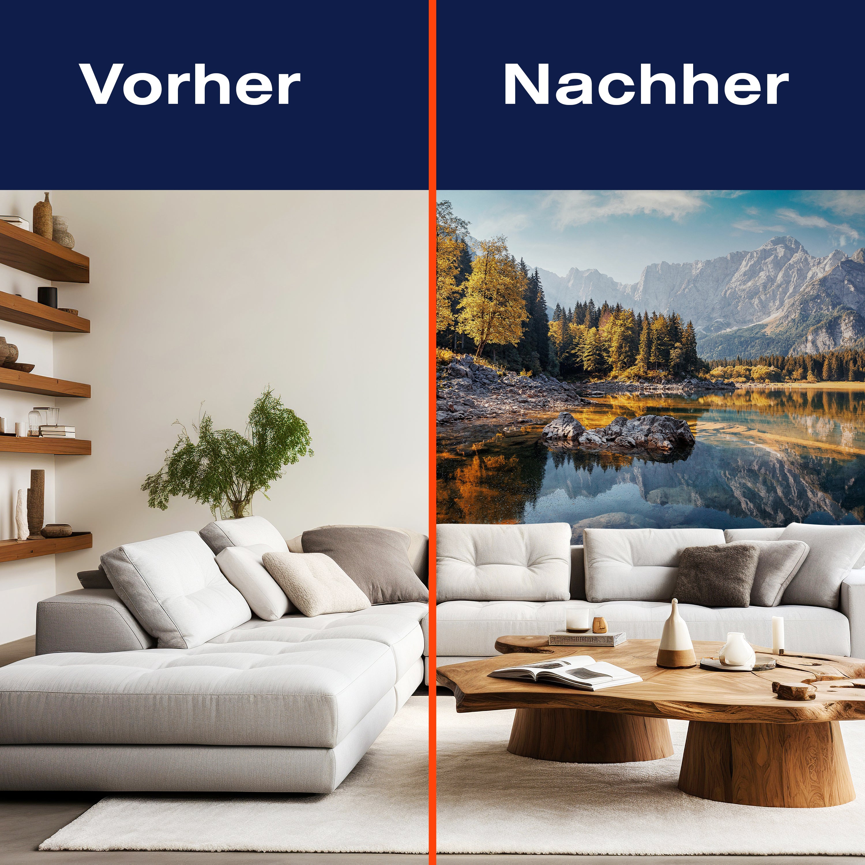 Fototapete See Wald Berge M6754 - Bild 9 Fototapete See Wald Berge M6754 - Bild 9