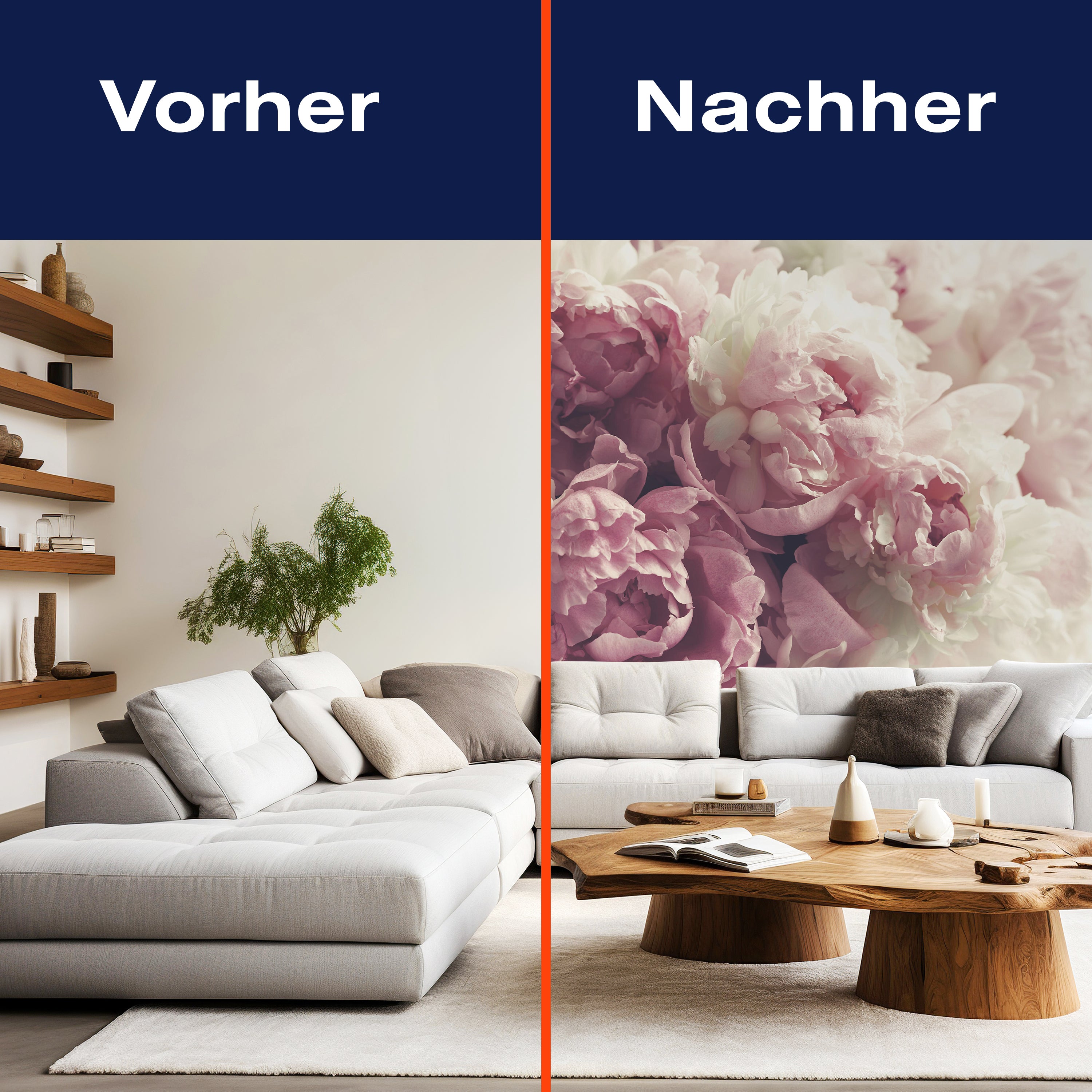 Fototapete Rose Vintage rosa M6764 - Bild 9 Fototapete Rose Vintage rosa M6764 - Bild 9