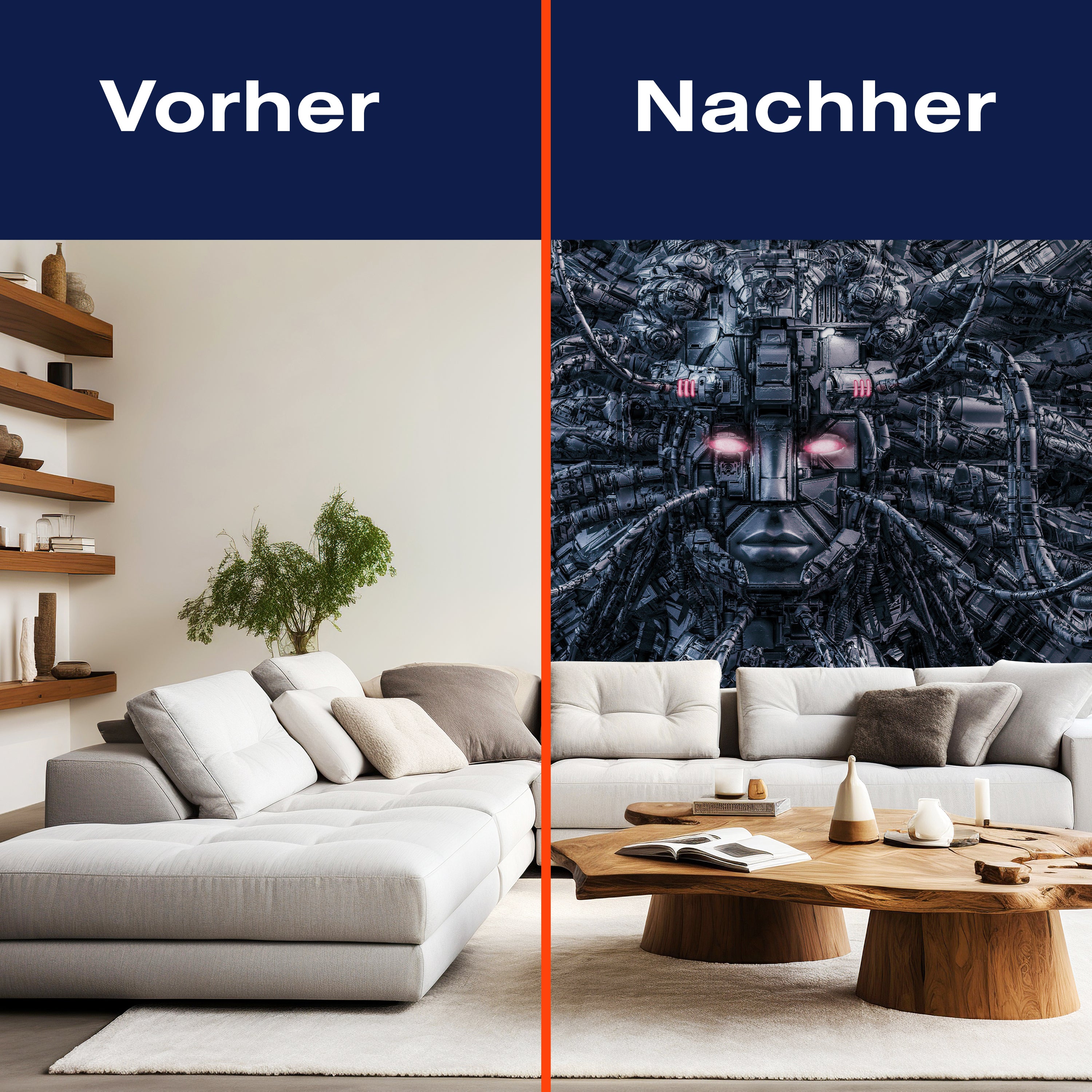 Fototapete Android Metall Science Fiction M6803 - Bild 9 Fototapete Android Metall Science Fiction M6803 - Bild 9