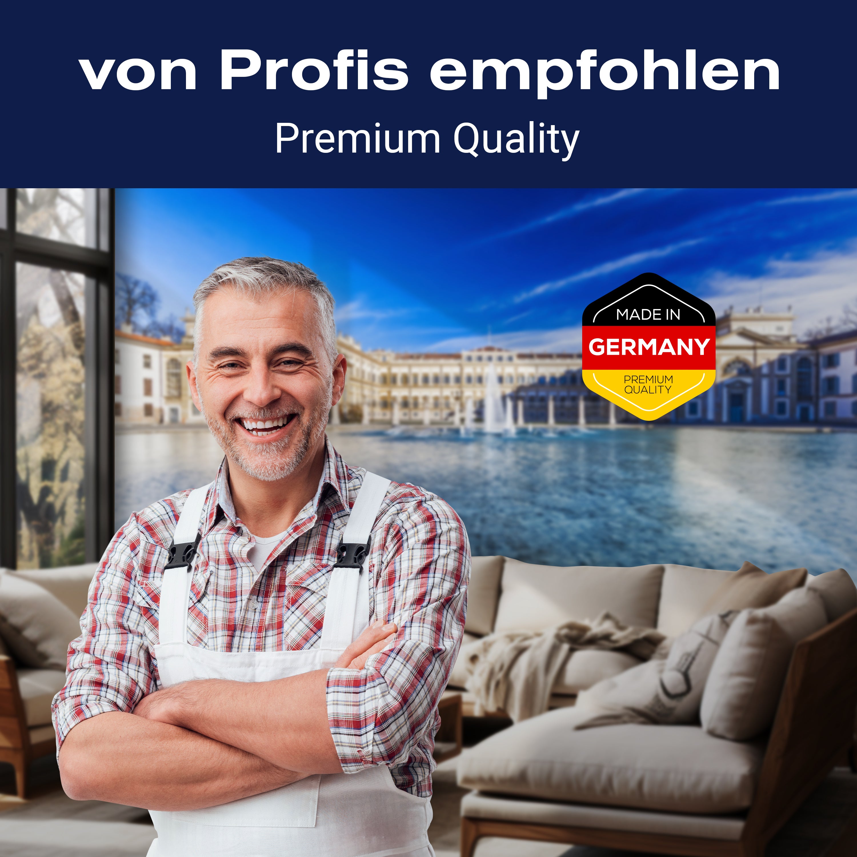 Fototapete Springbrunnen Haus Italien M6808 - Bild 5 Fototapete Springbrunnen Haus Italien M6808 - Bild 5