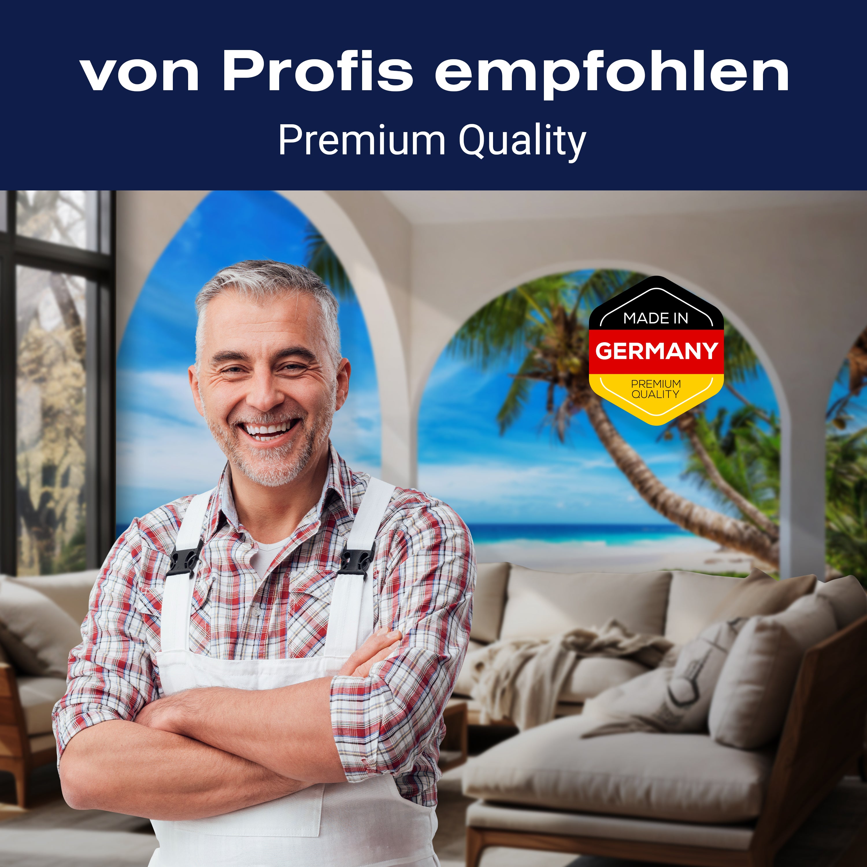 Fototapete Ausblick Meer Strand Palmen M6812 - Bild 5 Fototapete Ausblick Meer Strand Palmen M6812 - Bild 5