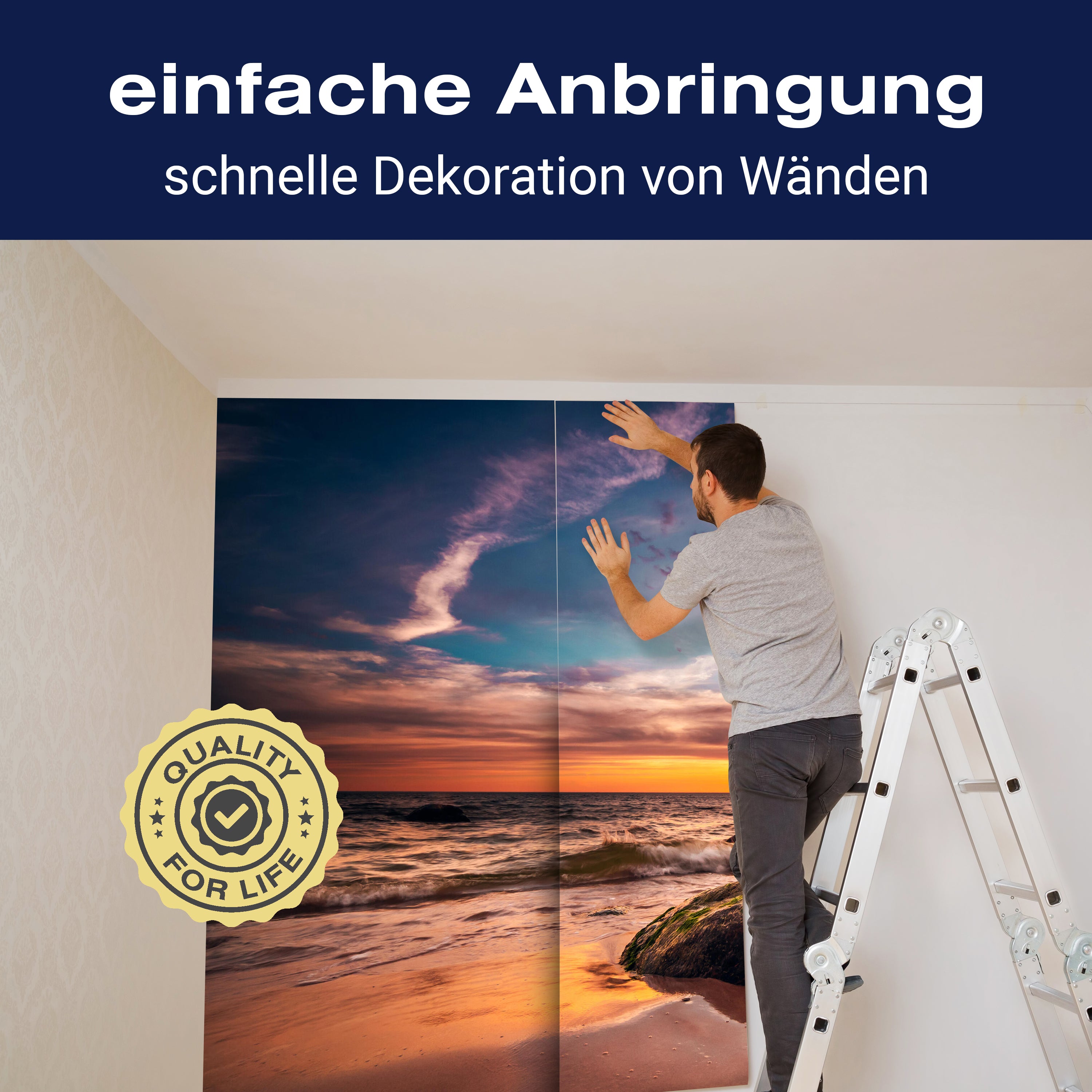 Fototapete Meer Strand Steine M6816 - Bild 3 Fototapete Meer Strand Steine M6816 - Bild 3