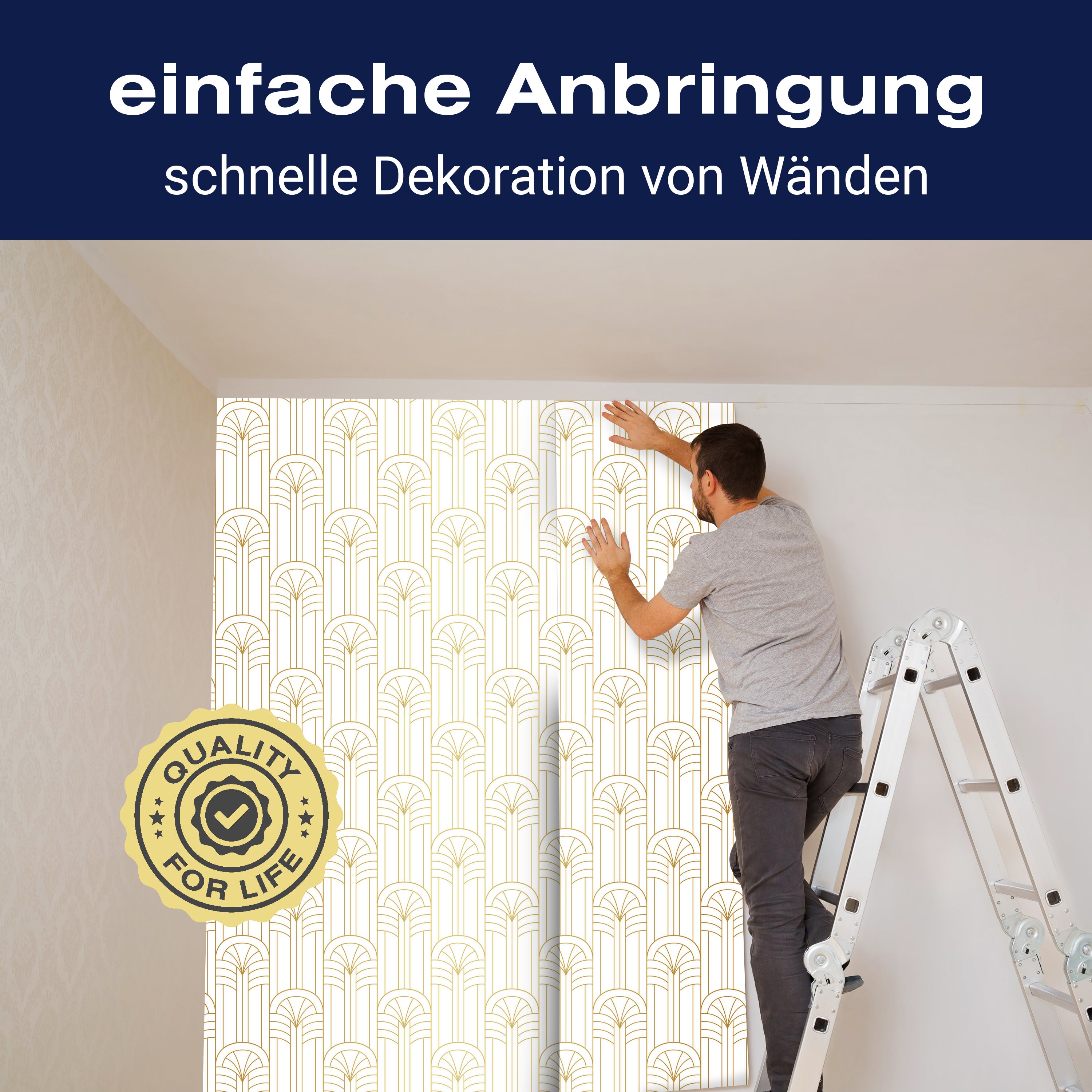 Fototapete Art Deco Vintage M6828 - Bild 3 Fototapete Art Deco Vintage M6828 - Bild 3