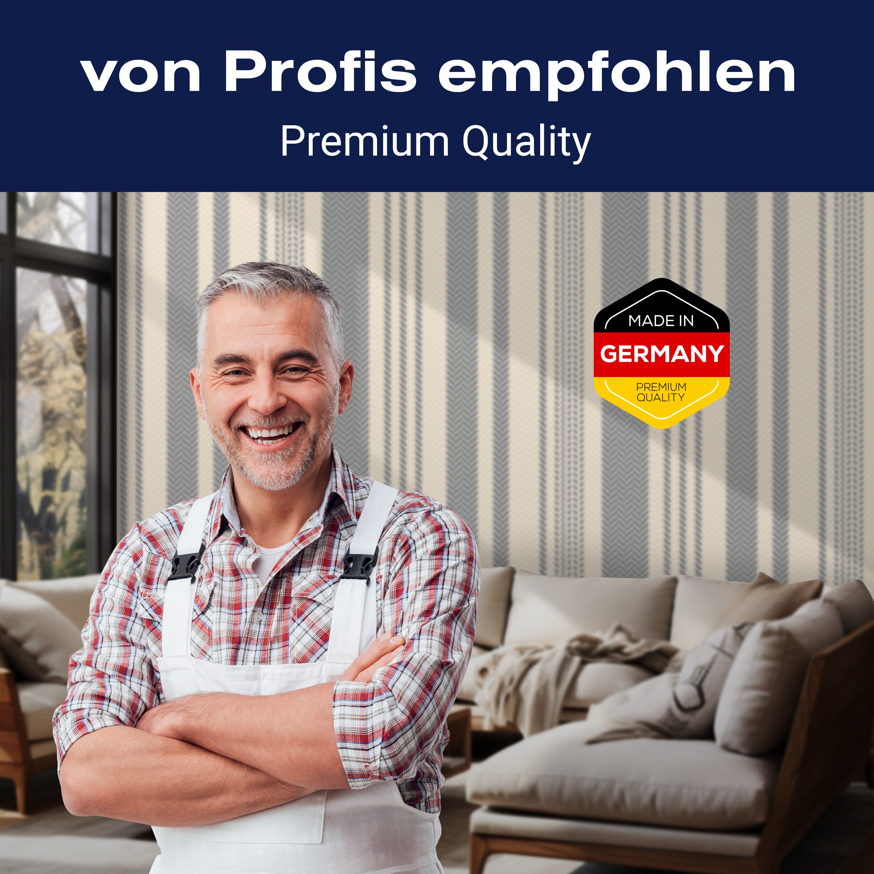 Fototapete Stoff geometrisch blau M6833 - Bild 5 Fototapete Stoff geometrisch blau M6833 - Bild 5