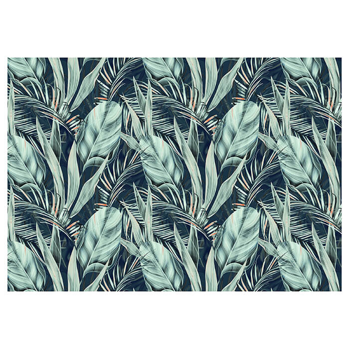 Fototapete Vintage Dschungel Blätter M6834 - Bild 2 Fototapete Vintage Dschungel Blätter M6834 - Bild 2