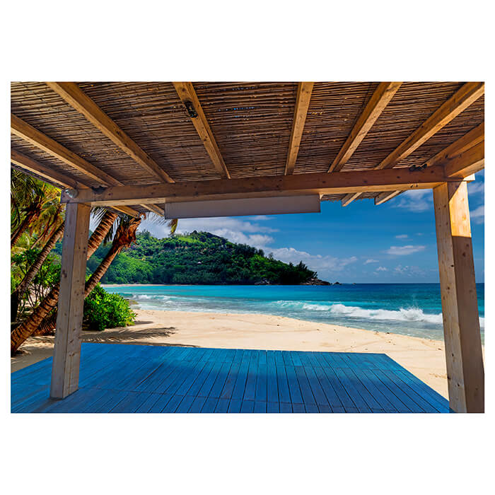 Fototapete Meer Strand Ausblick Wellen Südsee M6838 - Bild 2 Fototapete Meer Strand Ausblick Wellen Südsee M6838 - Bild 2