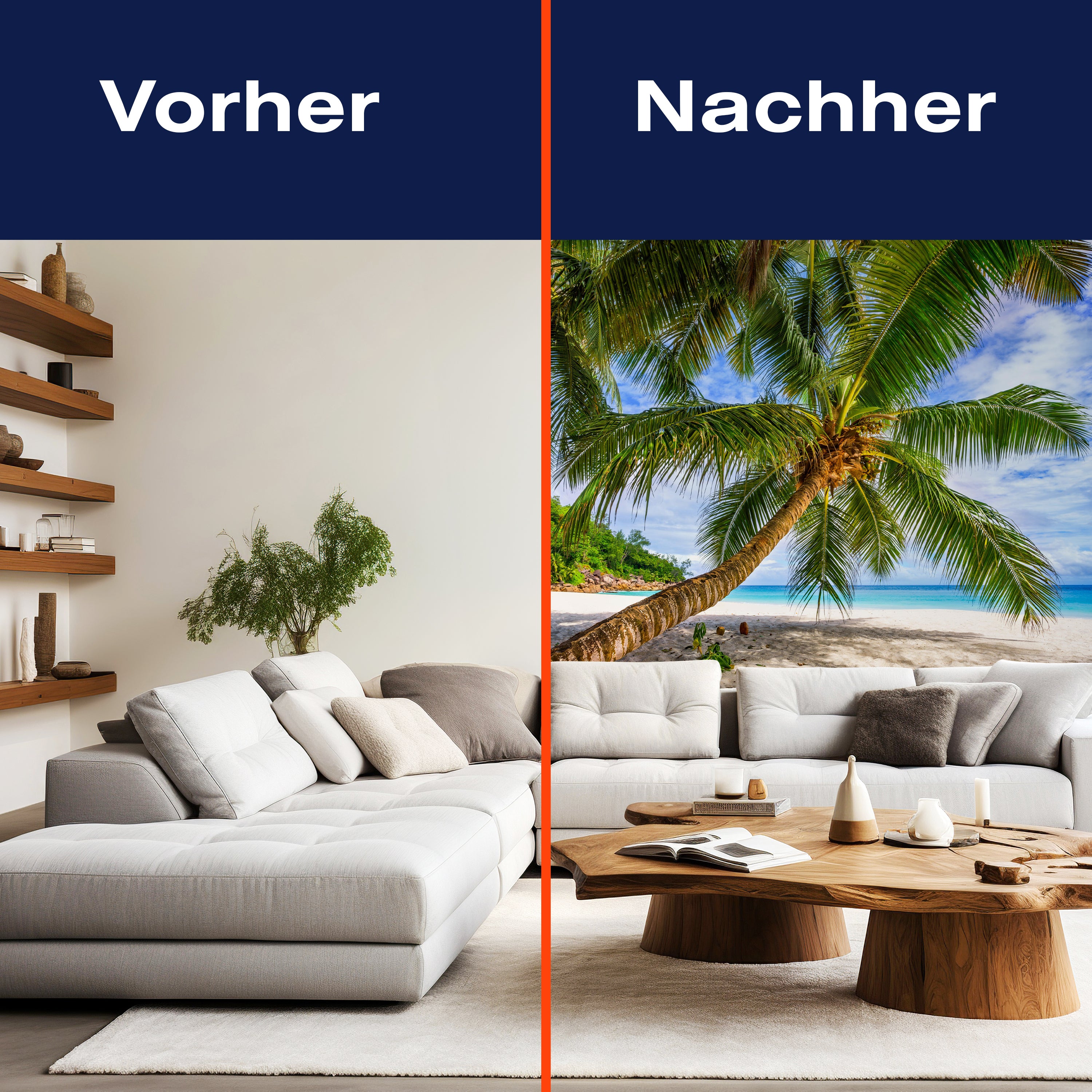 Fototapete Strand Meer Palmen M6857 - Bild 9 Fototapete Strand Meer Palmen M6857 - Bild 9