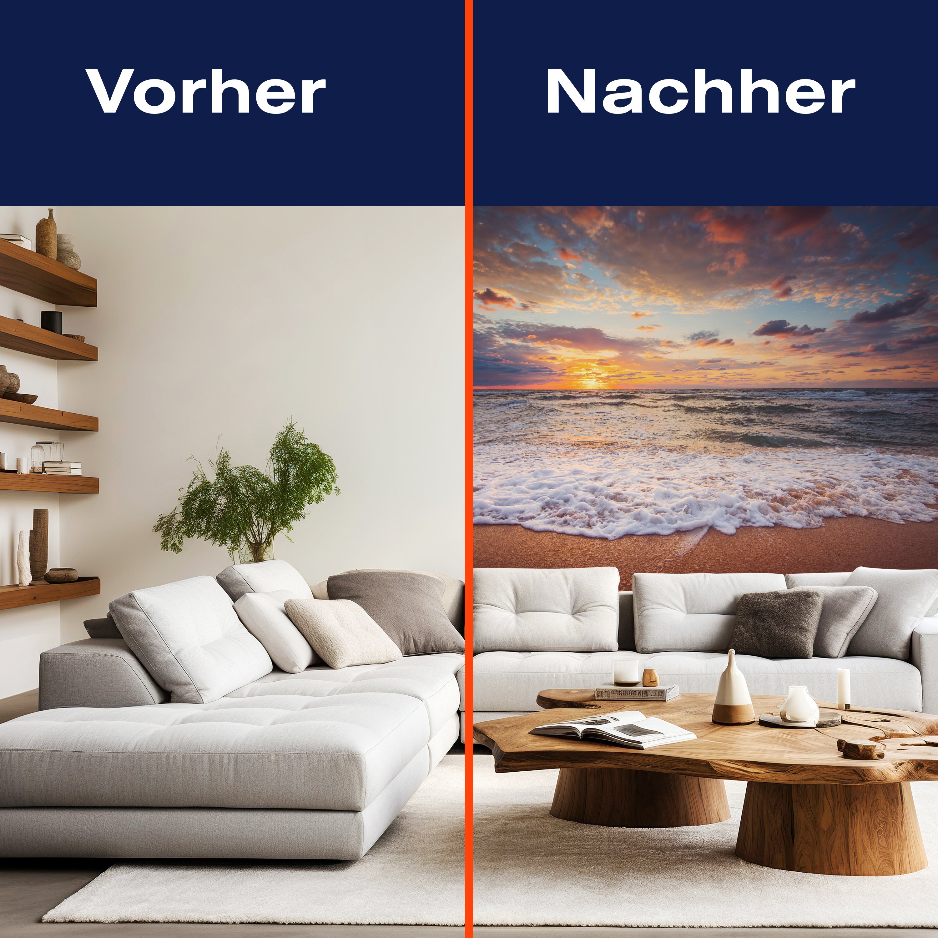 Fototapete Strand Meer Wellen M6859 - Bild 9 Fototapete Strand Meer Wellen M6859 - Bild 9