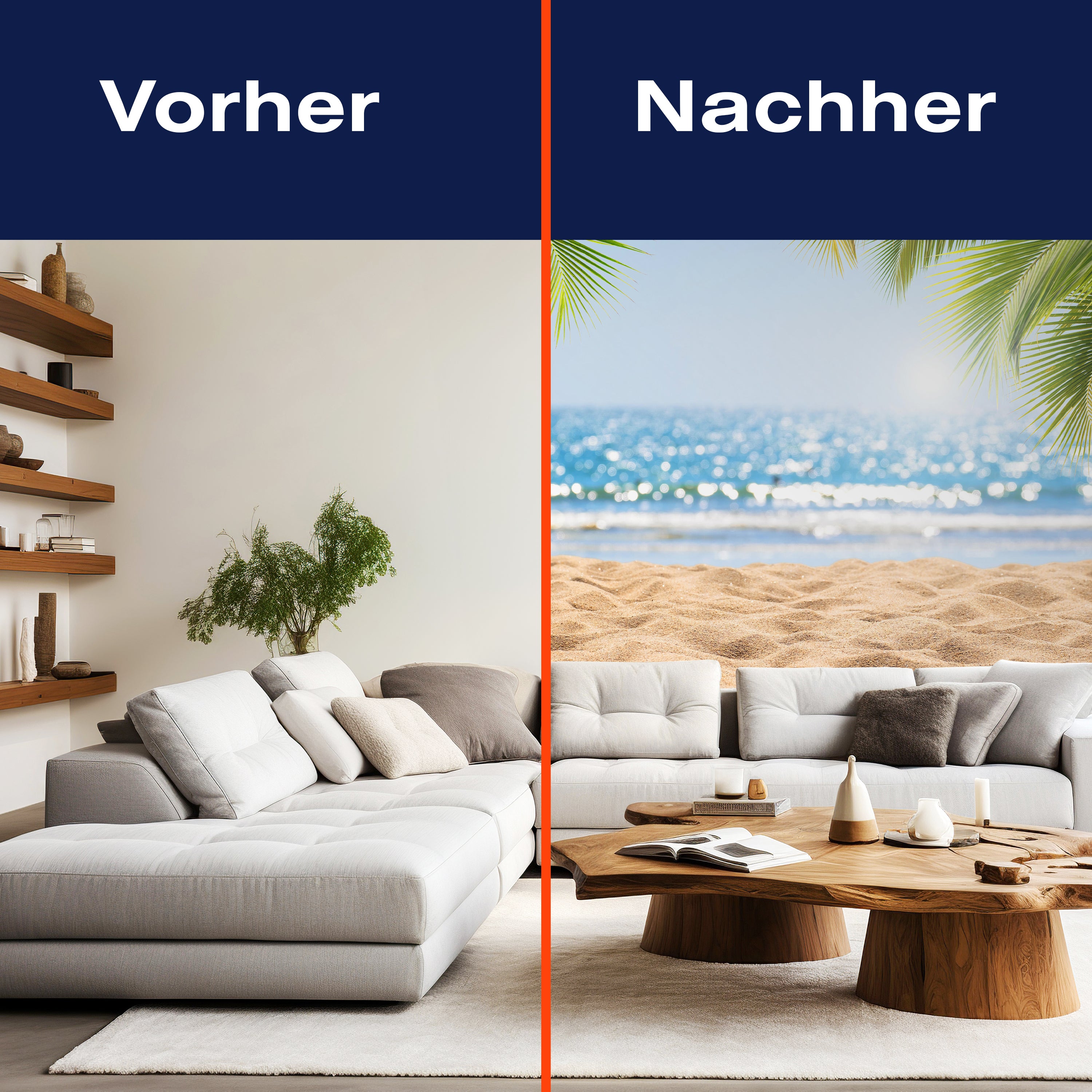 Fototapete Strand Palmen Meer M6866 - Bild 9 Fototapete Strand Palmen Meer M6866 - Bild 9