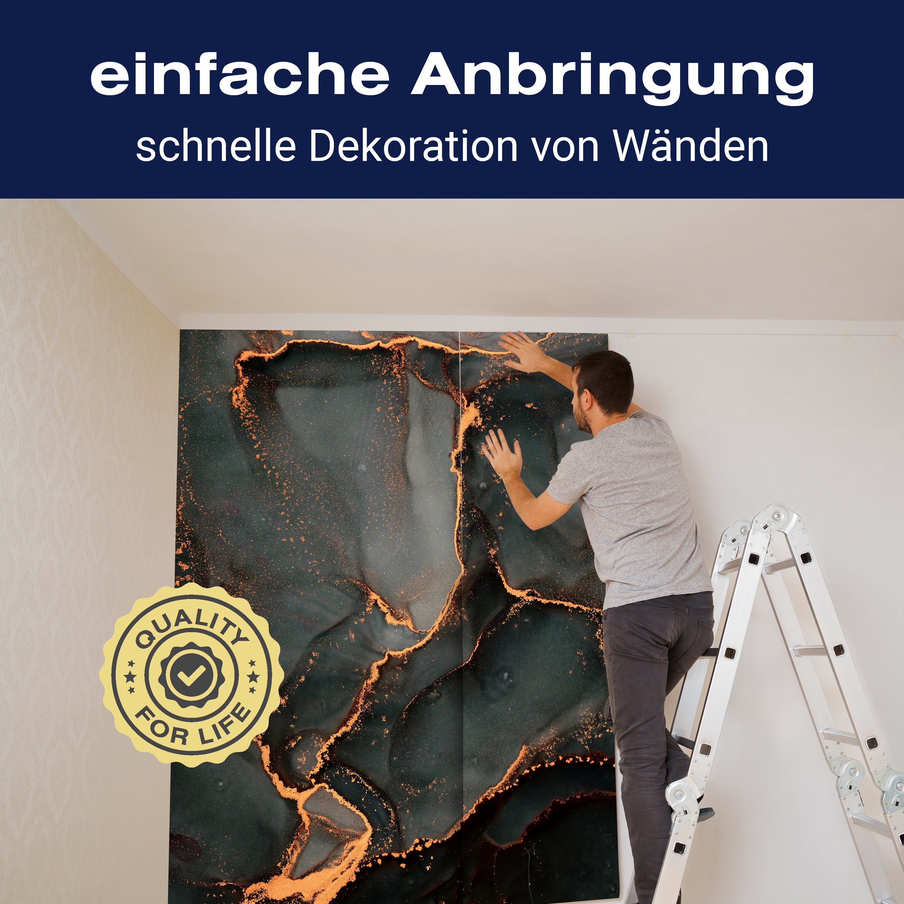 Fototapete Marmor Optik Stein M6883 - Bild 3 Fototapete Marmor Optik Stein M6883 - Bild 3