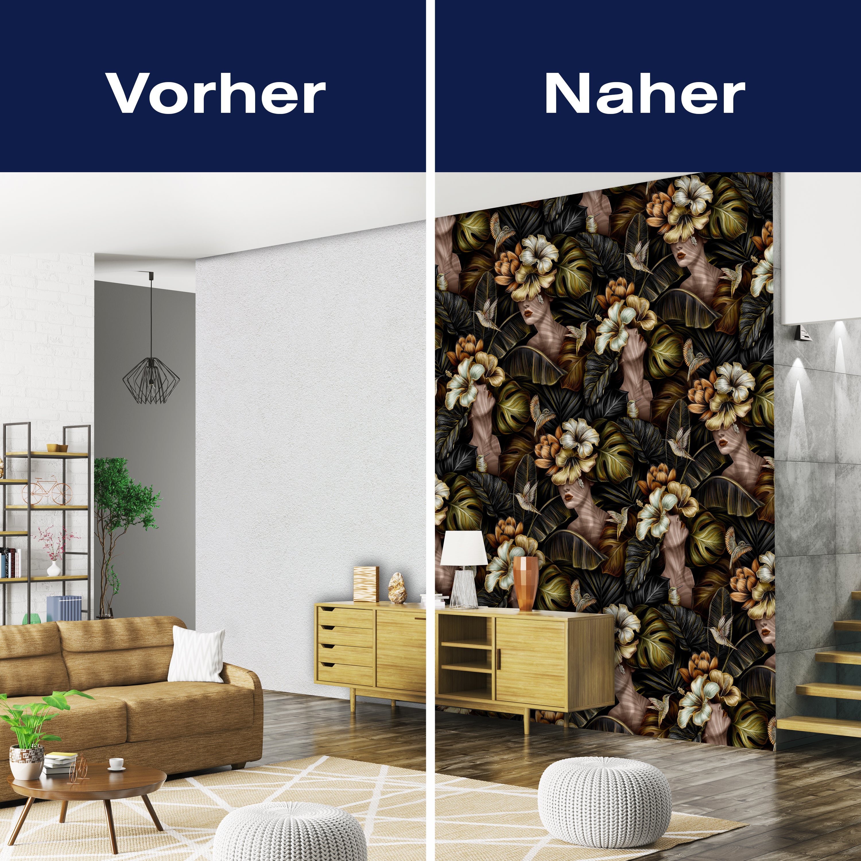 Fototapete Tropen Muster M6896 - Bild 9 Fototapete Tropen Muster M6896 - Bild 9