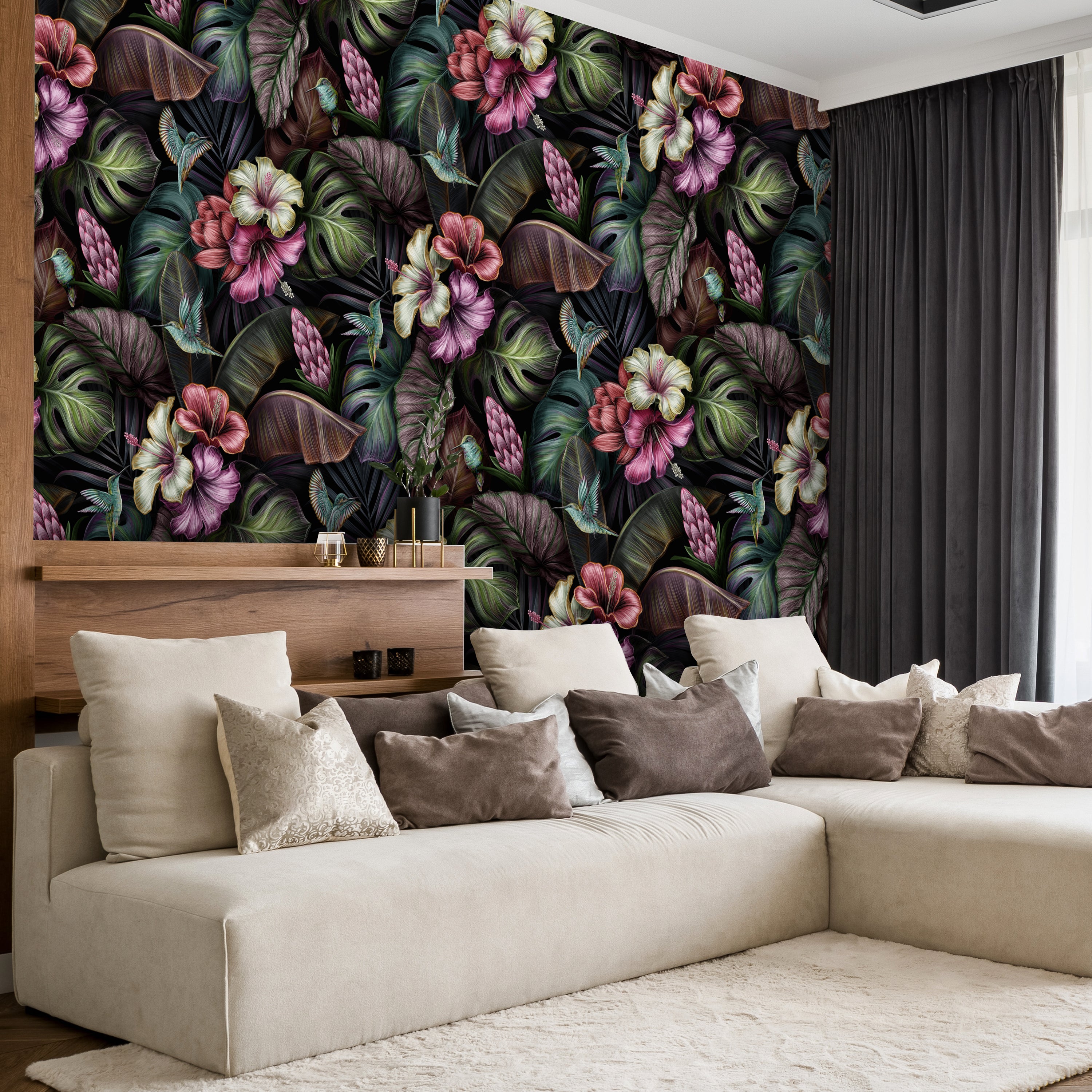 Fototapete Tropen Muster M6897 - Bild 1 Fototapete Tropen Muster M6897 - Bild 1