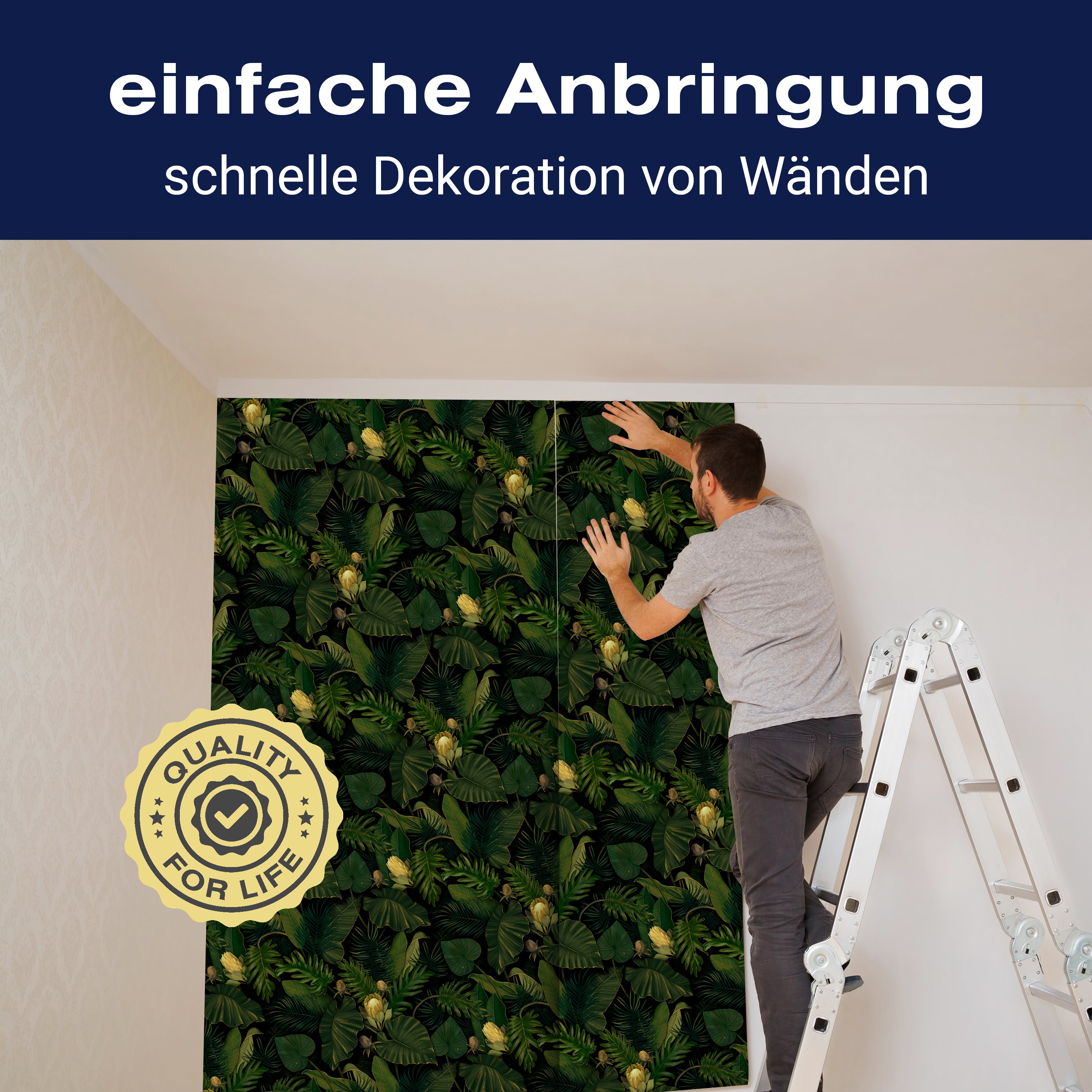 Fototapete Tropen Muster M6898 - Bild 3 Fototapete Tropen Muster M6898 - Bild 3