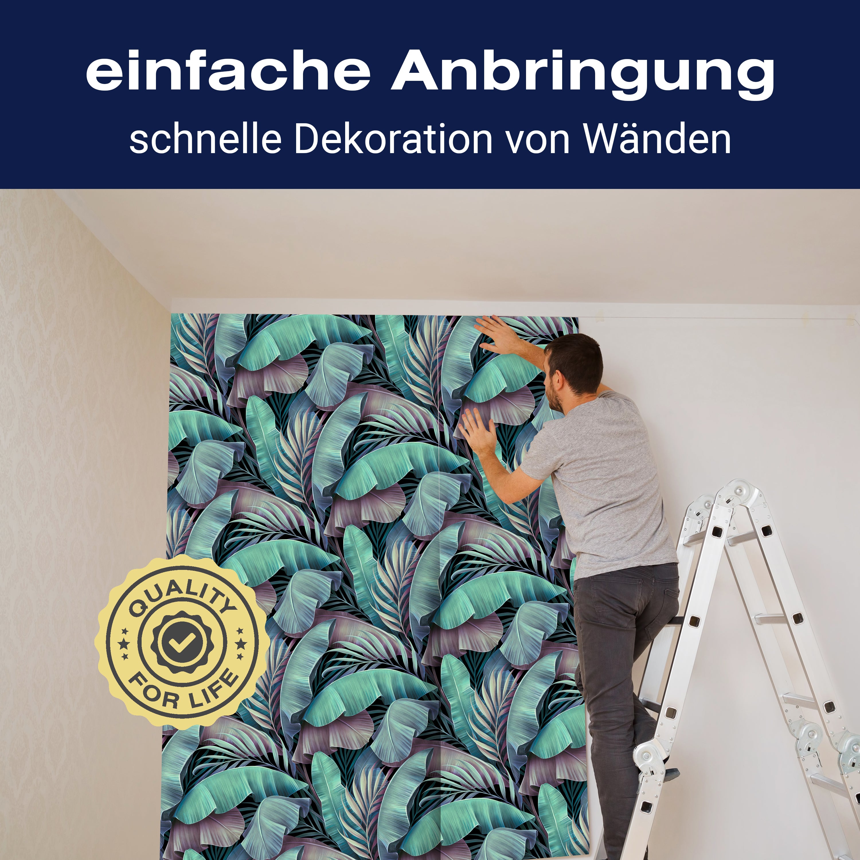 Fototapete Tropen Muster M6902 - Bild 3 Fototapete Tropen Muster M6902 - Bild 3