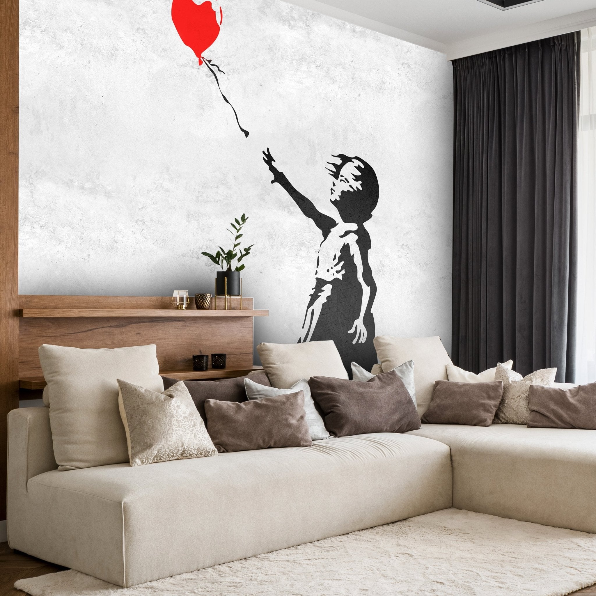Fototapete Banksy Street Art M6931 - Bild 1 Fototapete Banksy Street Art M6931 - Bild 1
