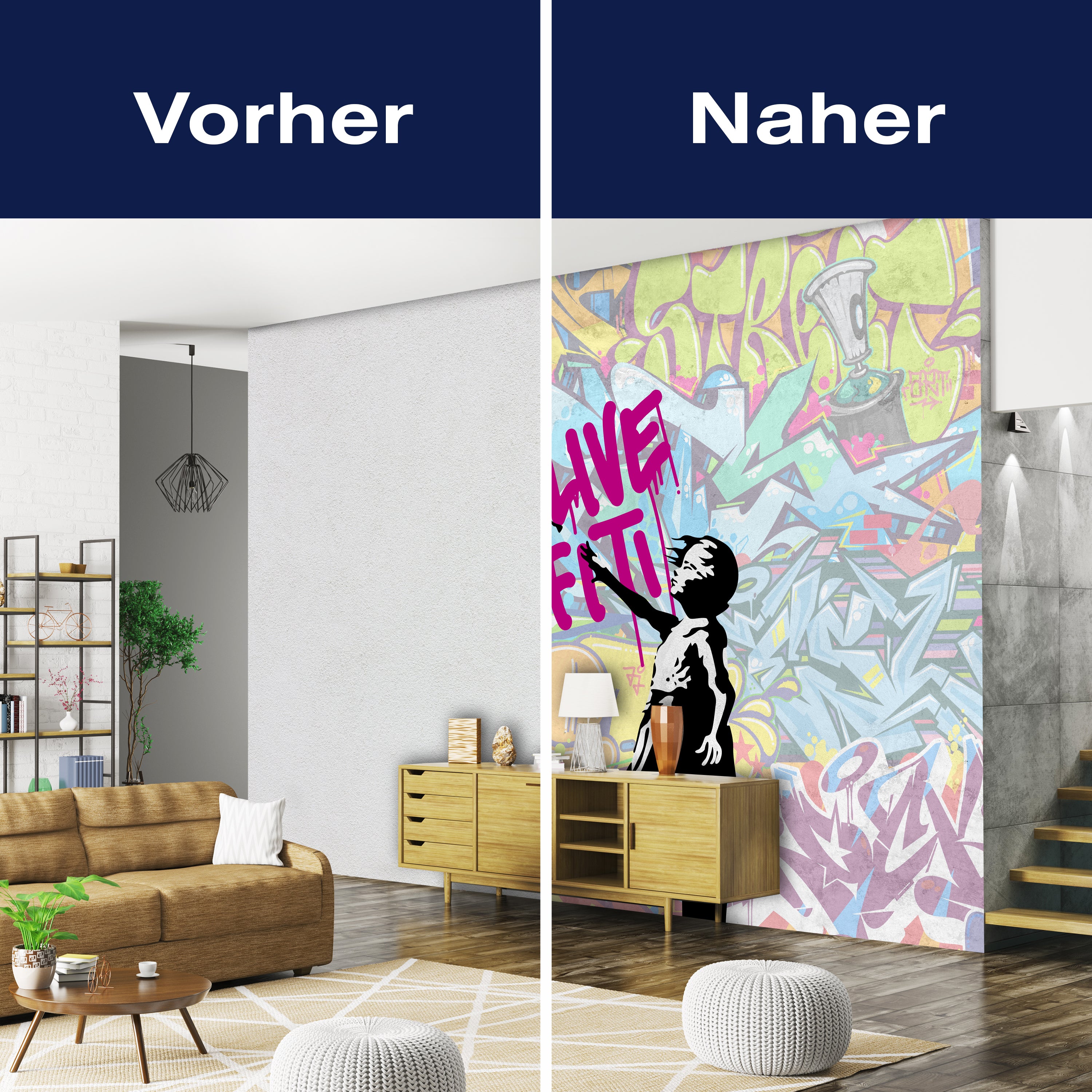 Fototapete Banksy Street Art M6933 - Bild 9 Fototapete Banksy Street Art M6933 - Bild 9