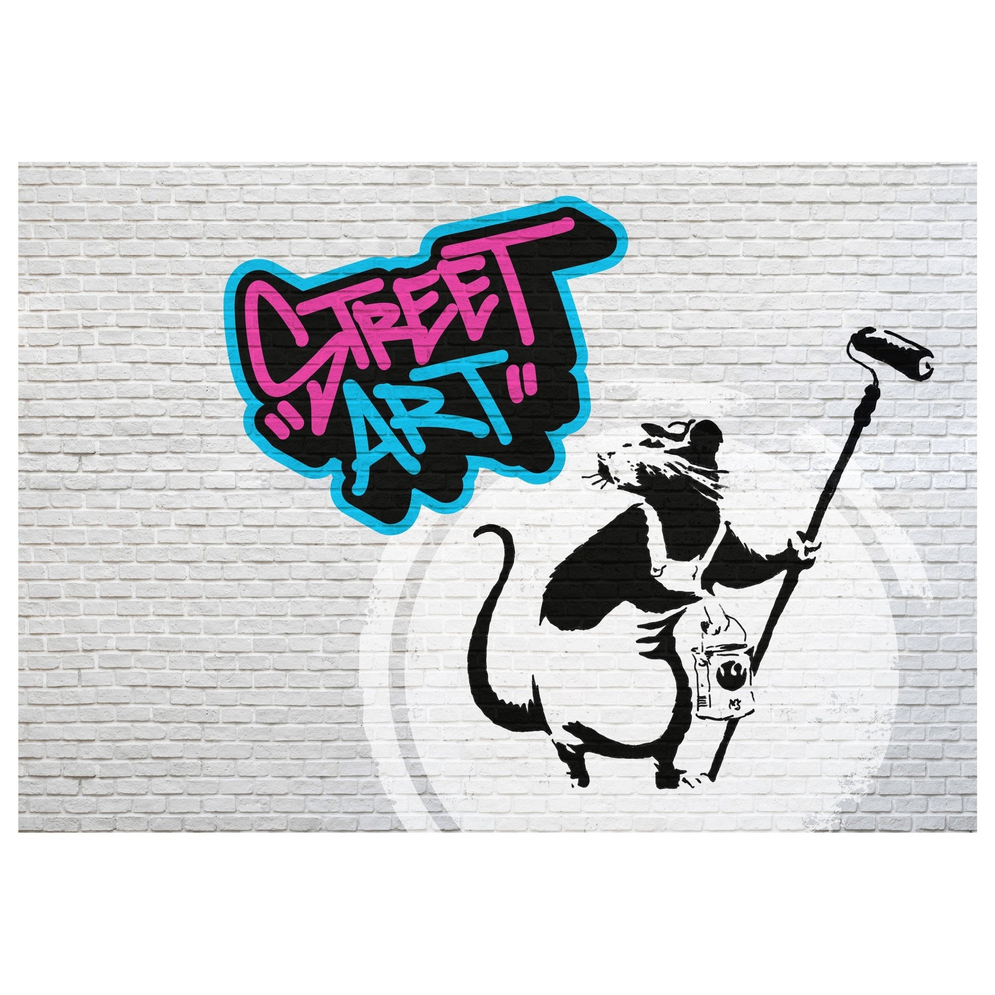 Fototapete Banksy Street Art M6936 - Bild 2 Fototapete Banksy Street Art M6936 - Bild 2