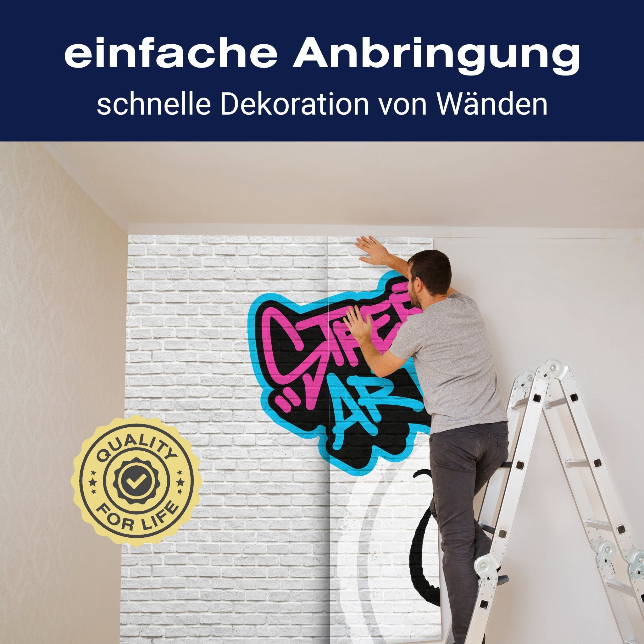 Fototapete Banksy Street Art M6936 - Bild 3 Fototapete Banksy Street Art M6936 - Bild 3