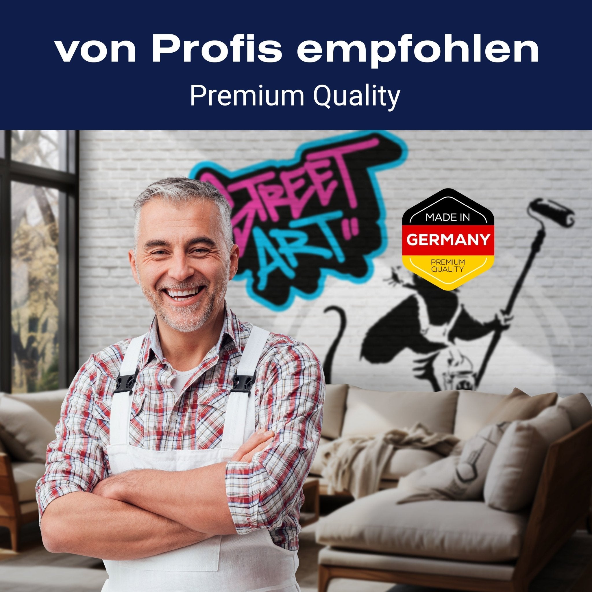 Fototapete Banksy Street Art M6936 - Bild 5 Fototapete Banksy Street Art M6936 - Bild 5