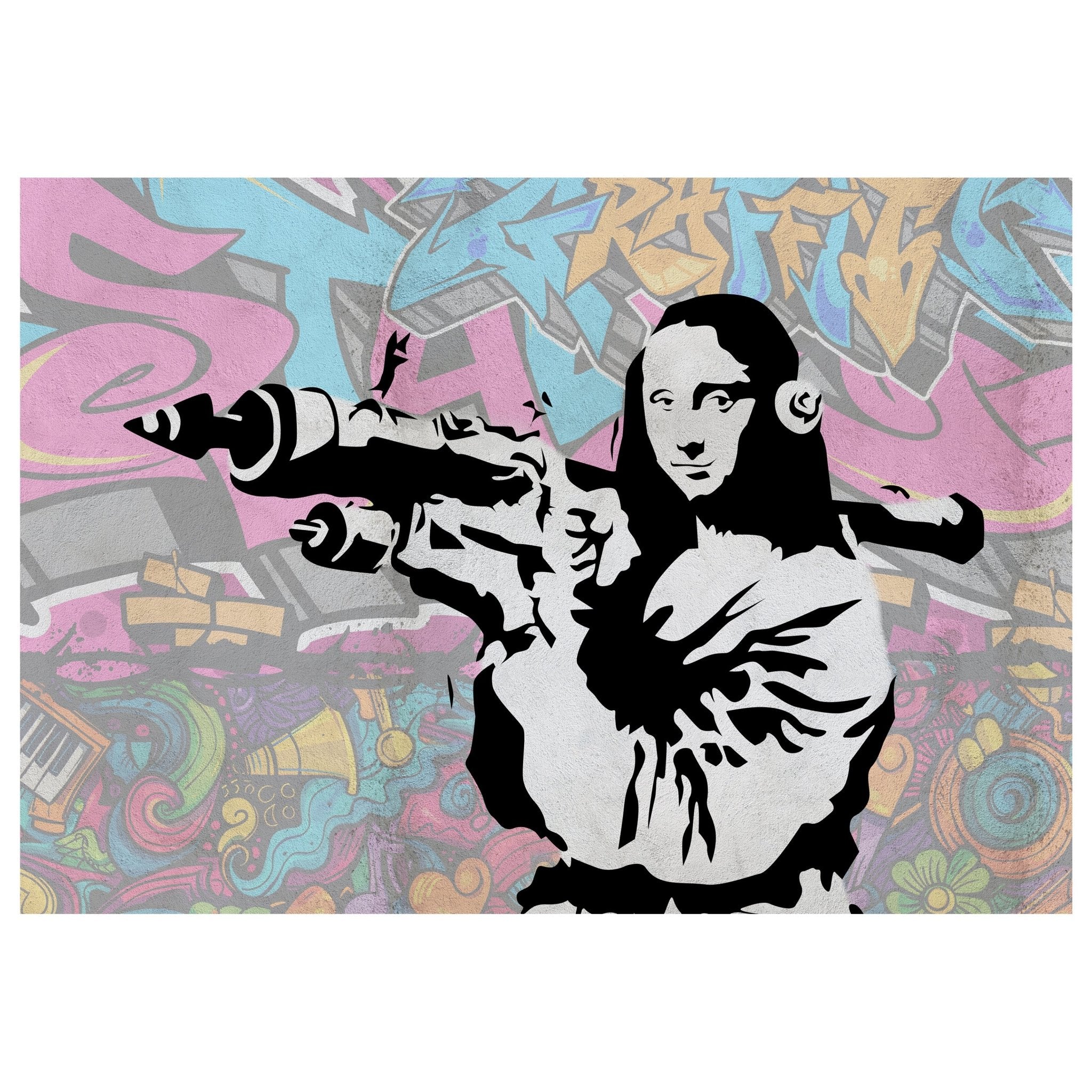 Fototapete Banksy Street Art M6937 - Bild 2 Fototapete Banksy Street Art M6937 - Bild 2