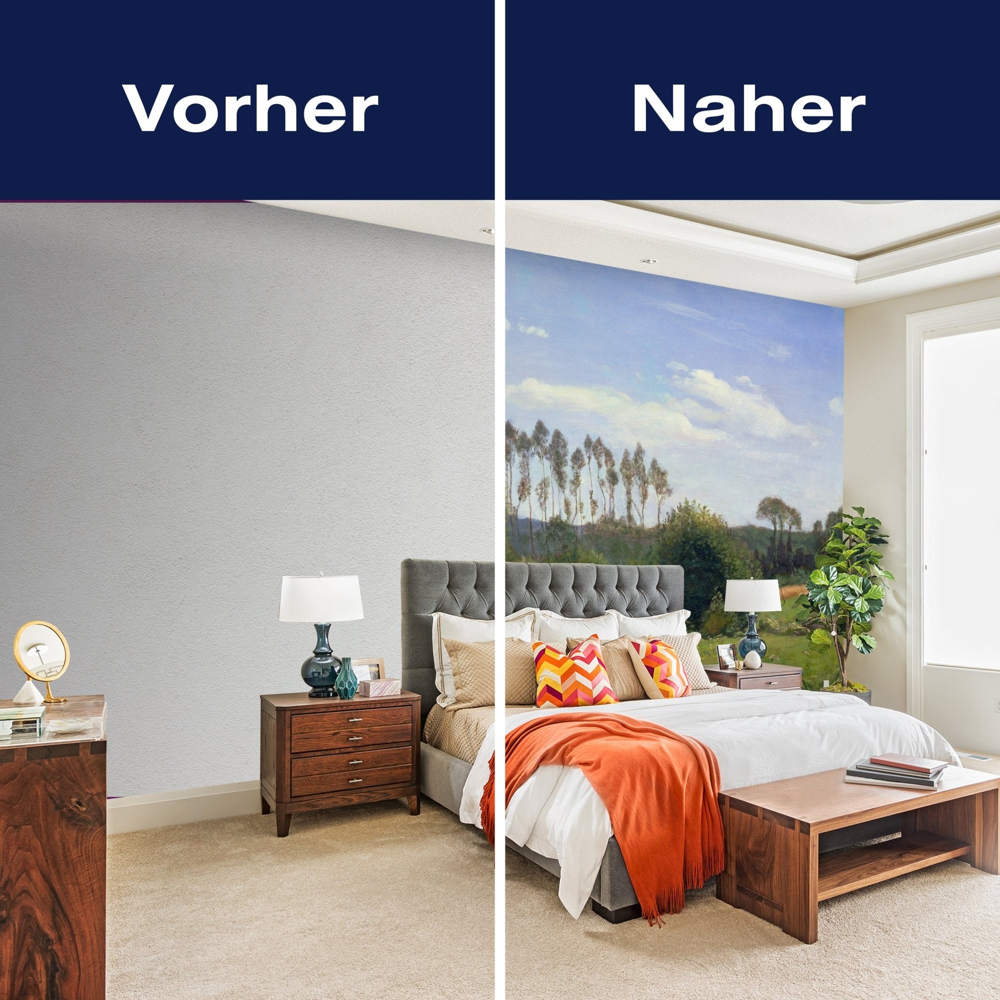 Fototapete View at Rouelles, Claude Monet M6939 - Bild 9 Fototapete View at Rouelles, Claude Monet M6939 - Bild 9