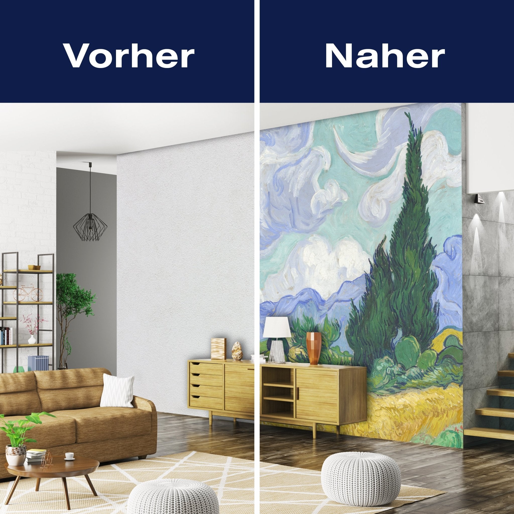 Fototapete Vincent van Gogh - Grünes Weizenfeld M6941 - Bild 9 Fototapete Vincent van Gogh - Grünes Weizenfeld M6941 - Bild 9