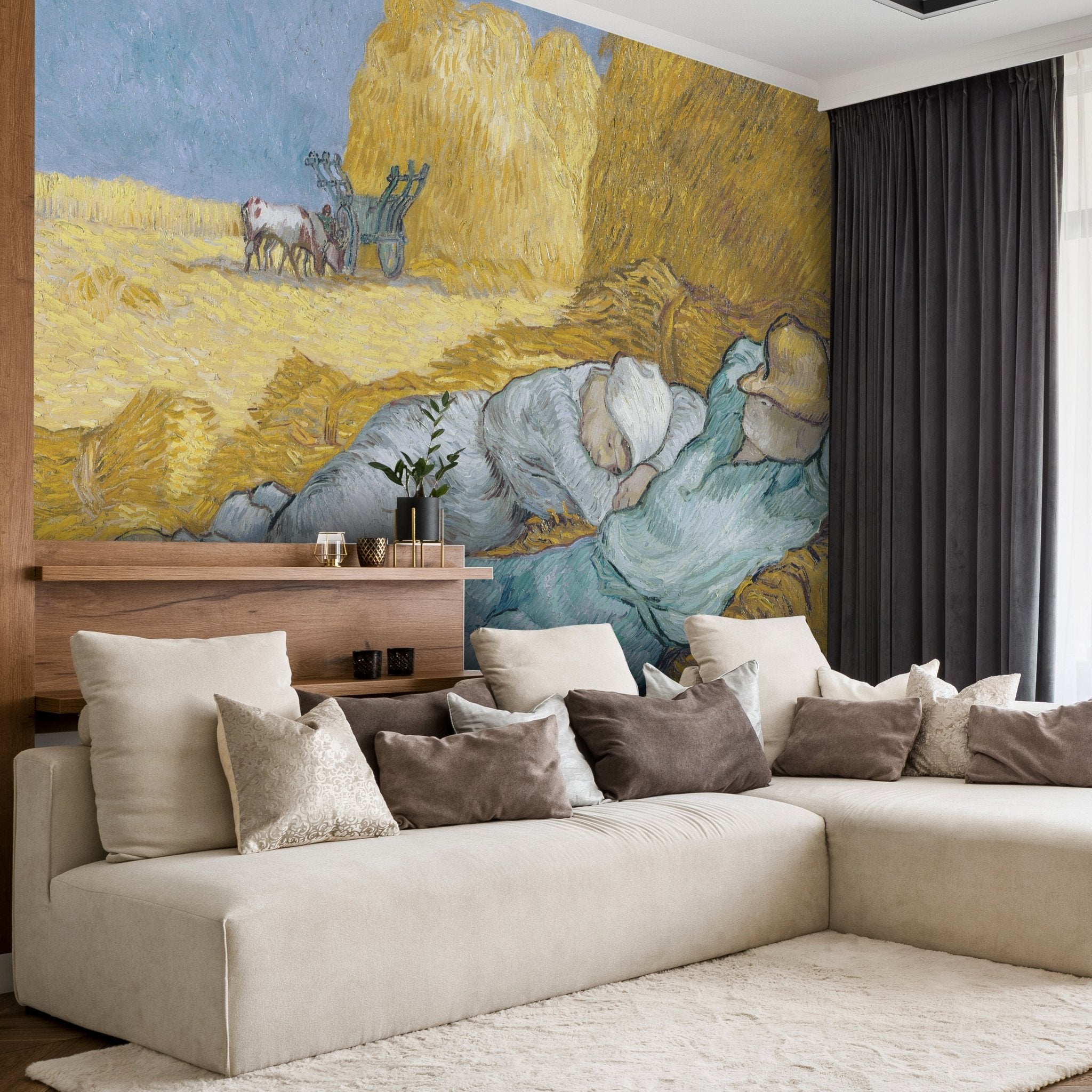 Fototapete Vincent van Gogh, Siesta M6943 - Bild 1 Fototapete Vincent van Gogh, Siesta M6943 - Bild 1