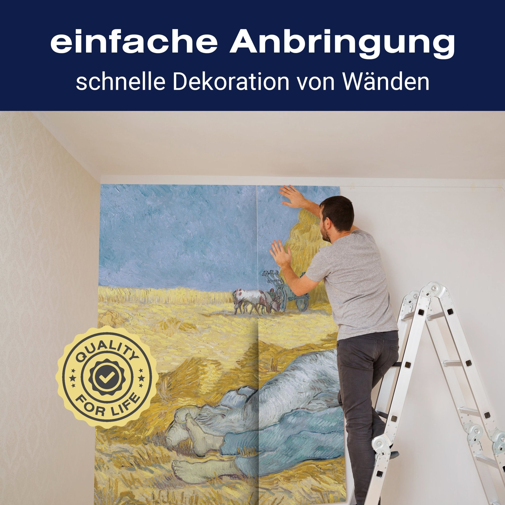 Fototapete Vincent van Gogh, Siesta M6943 - Bild 3 Fototapete Vincent van Gogh, Siesta M6943 - Bild 3