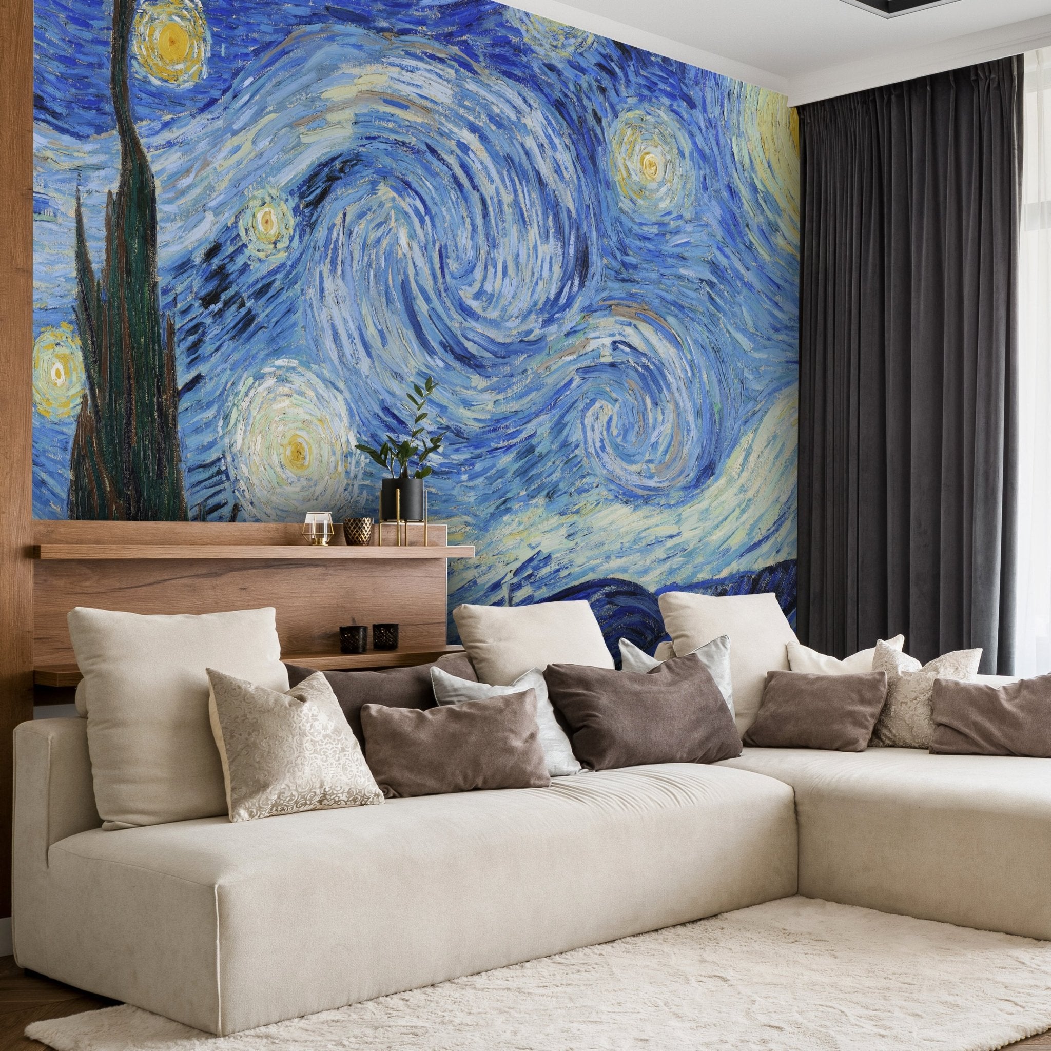 Fototapete Vincent van Gogh, Sternennacht M6945 - Bild 1 Fototapete Vincent van Gogh, Sternennacht M6945 - Bild 1