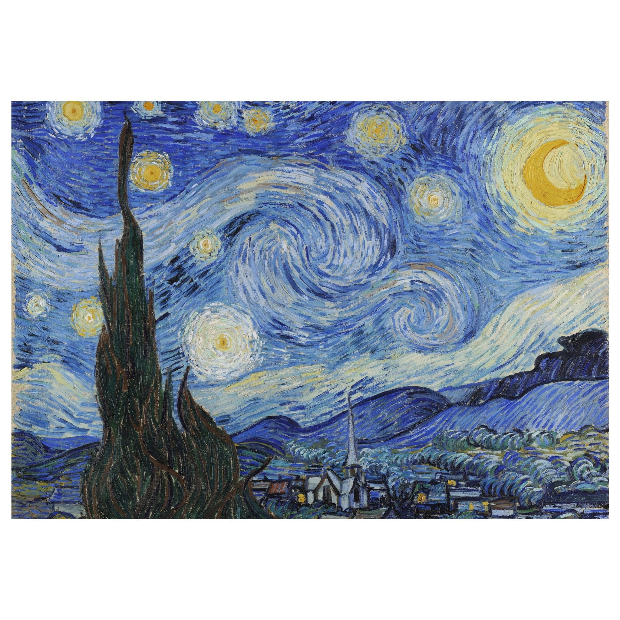 Fototapete Vincent van Gogh, Sternennacht M6945 - Bild 2 Fototapete Vincent van Gogh, Sternennacht M6945 - Bild 2