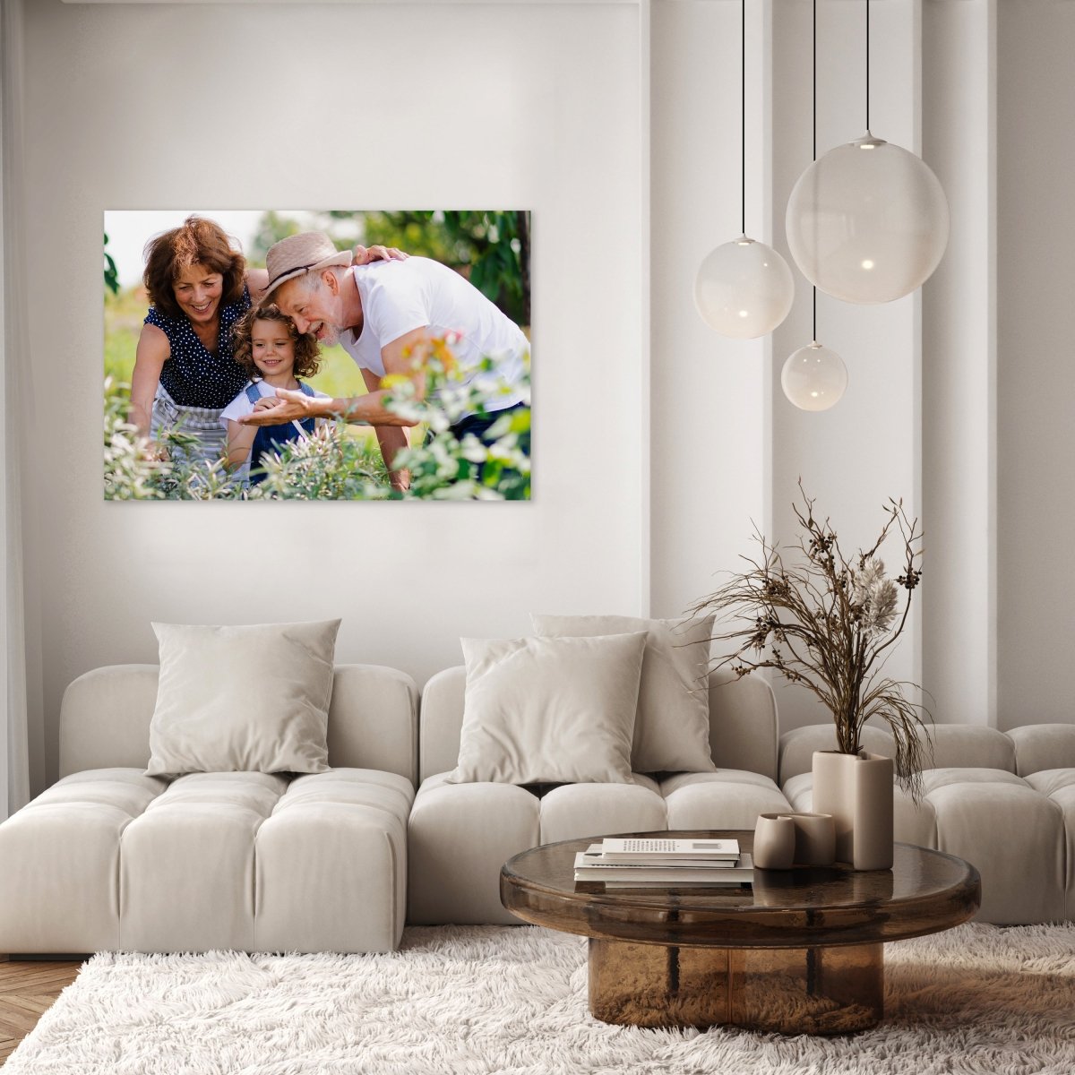 Dein Foto auf Leinwand für Oma und Opa Dein Foto auf Leinwand für Oma und Opa